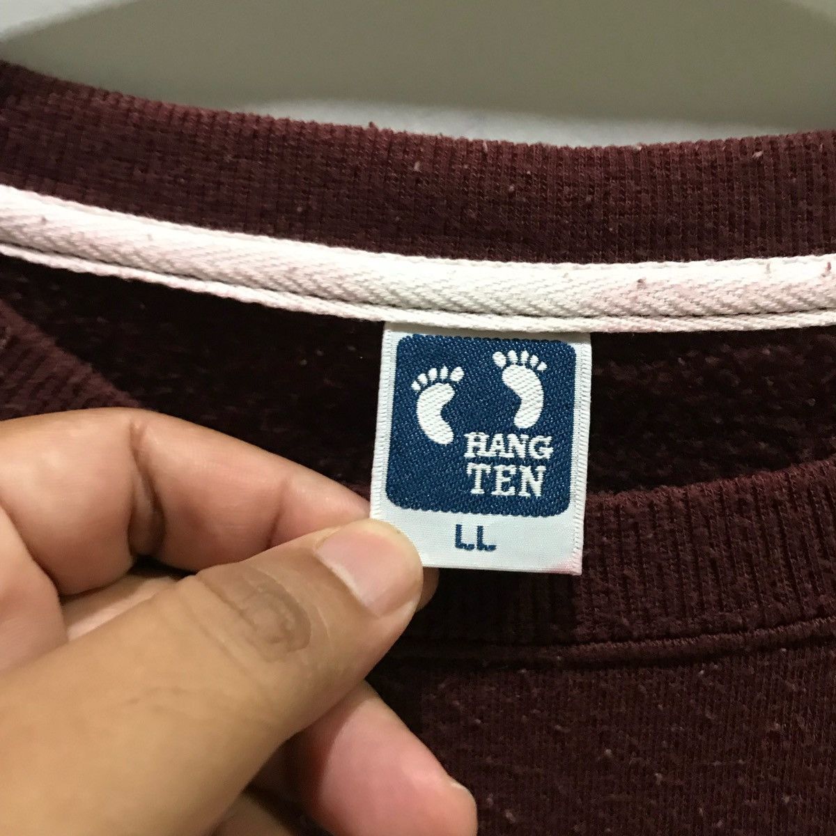 Hang Ten × Japanese Brand × Vintage Hang Ten Sweatshirts Size Ll Fits Xl Size US XL / EU 56 / 4 - 3 Thumbnail