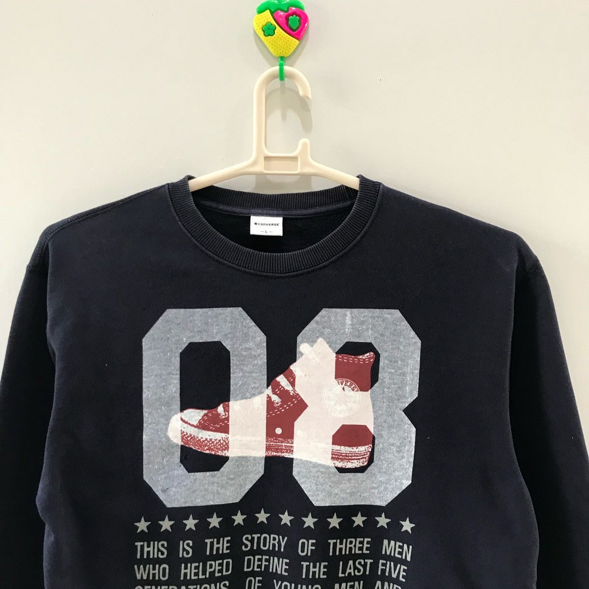 Converse × Japanese Brand CONVERSE Sweatshirts Big Spellout and Logo Size L Size US L / EU 52-54 / 3 - 2 Thumbnail