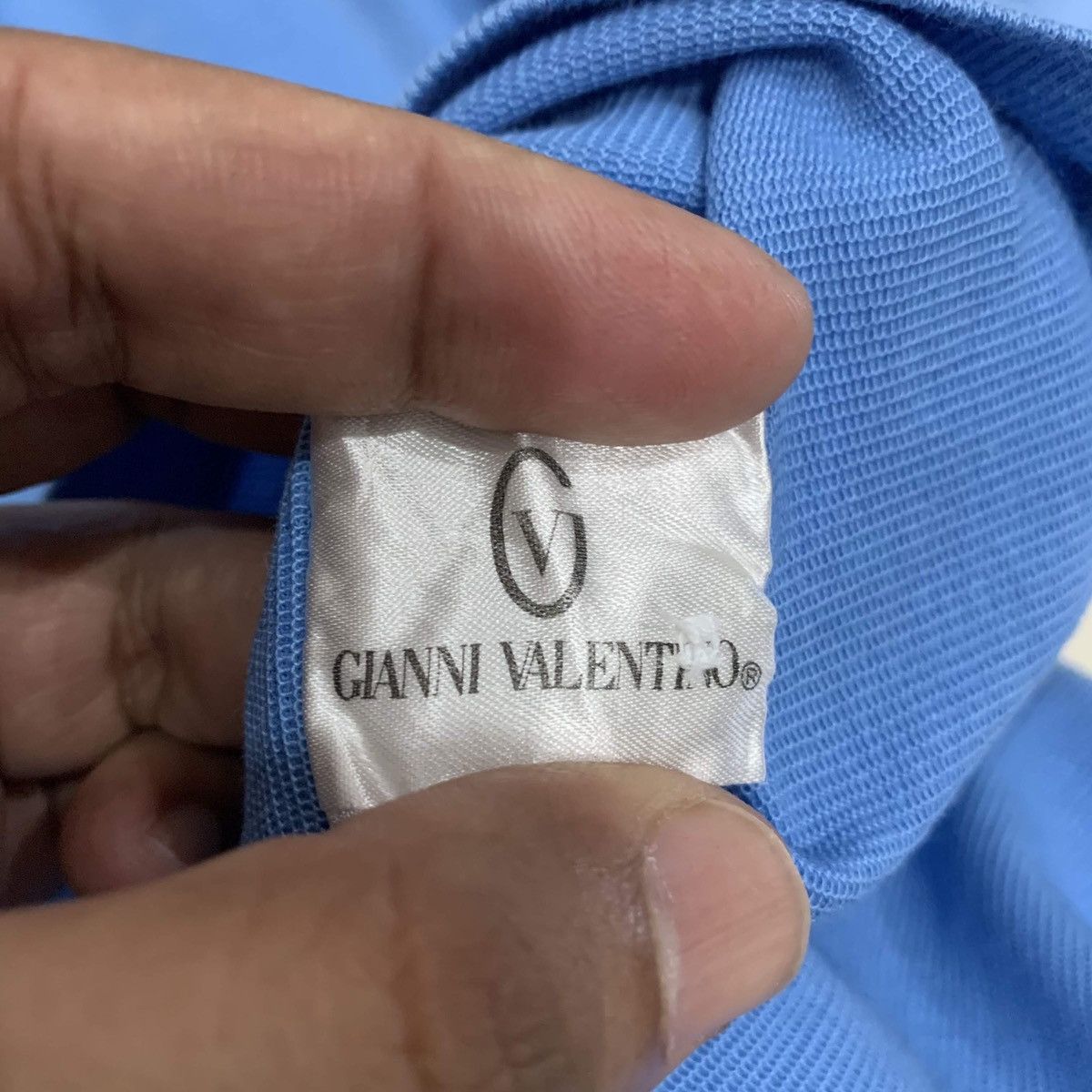 Gianni Valentino × Japanese Brand GIANNI VALENTINO Long Sleeve T-Shirt Size L Fits M Size US M / EU 48-50 / 2 - 8 Thumbnail