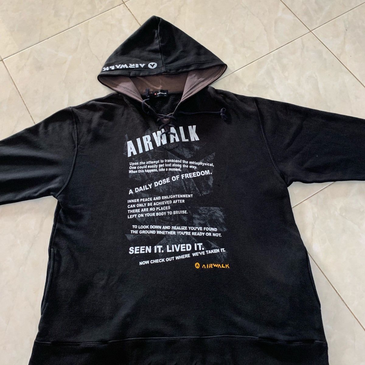 Airwalk × Japanese Brand AIRWALK Hoodie Size 3L fits XL Size US XL / EU 56 / 4 - 7 Thumbnail