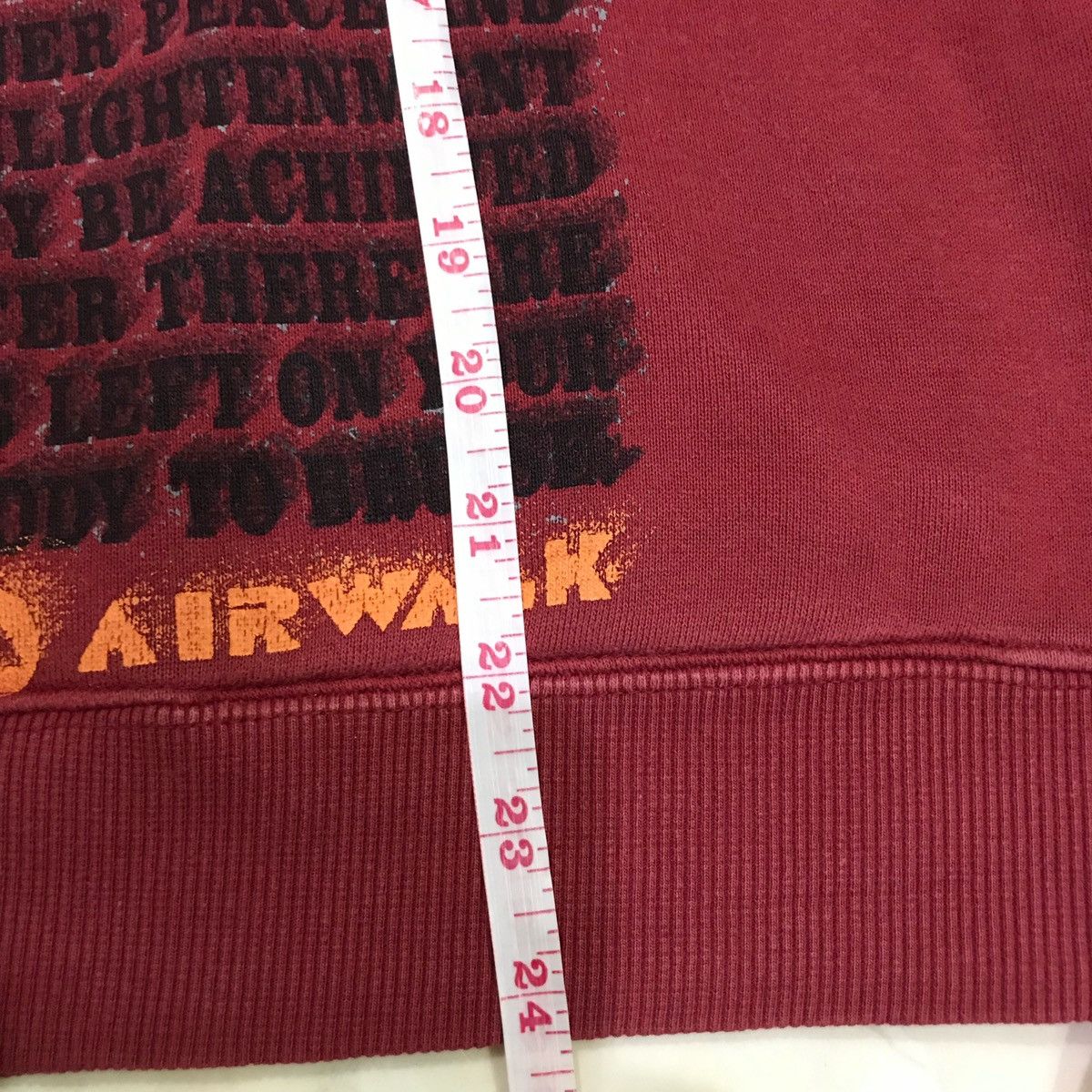 Airwalk × Japanese Brand AIRWALK Hoodie Big Spellout Size L Size US L / EU 52-54 / 3 - 10 Thumbnail