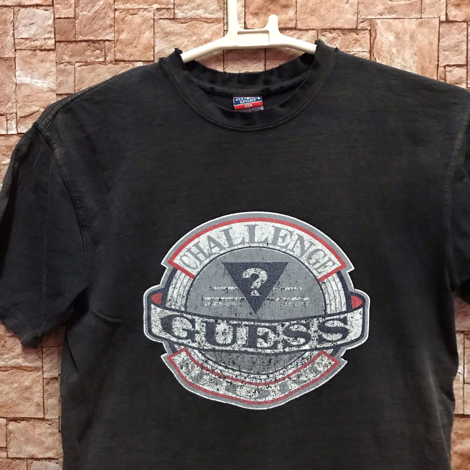 Guess GUESS SPORT Short Sleeve T-Shirt Big Logo Size S Size US S / EU 44-46 / 1 - 3 Thumbnail