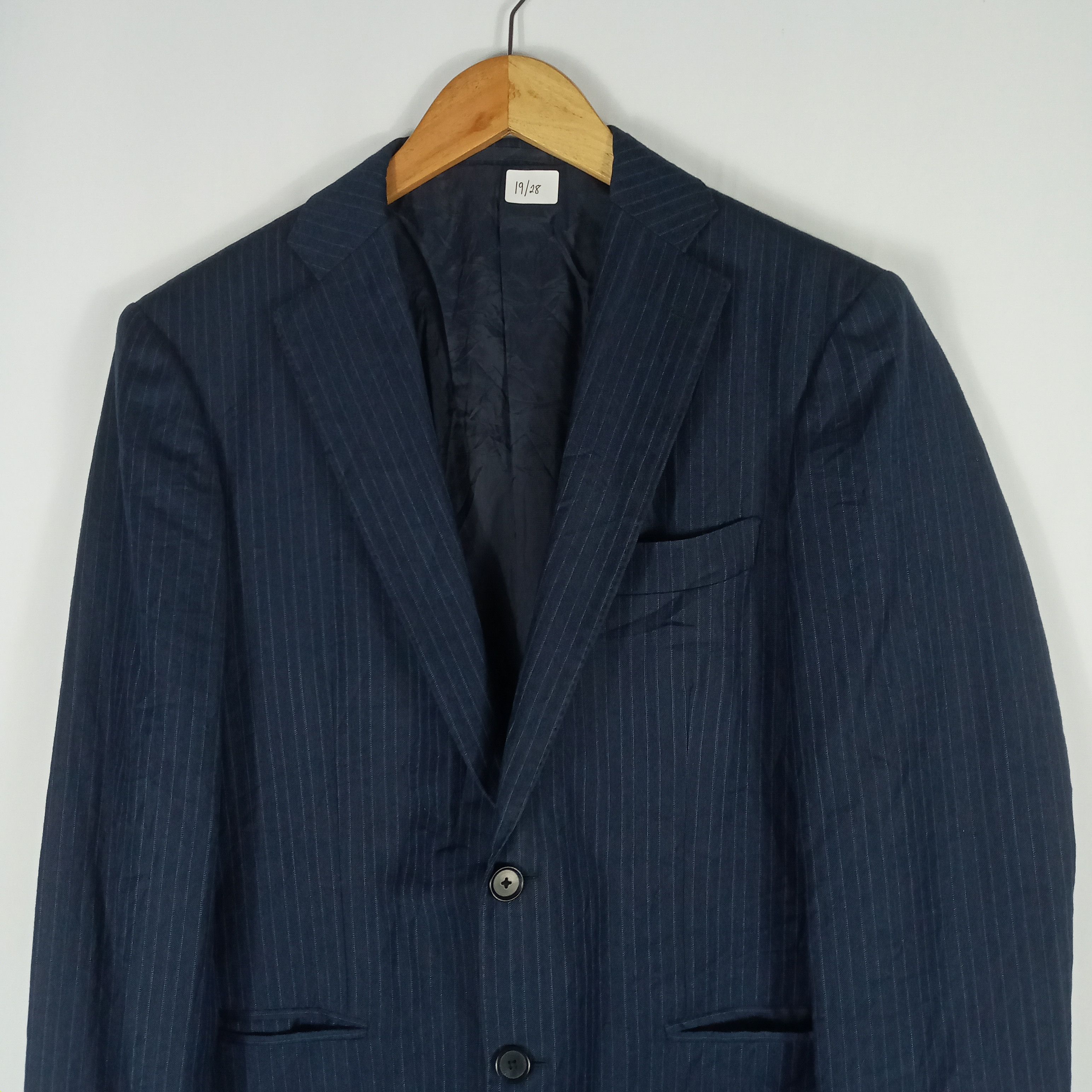 Beams Plus × Japanese Brand × Vintage Vintage Japanese Brand Beams Heart Stripes Formal Blazer Size 40R - 3 Thumbnail