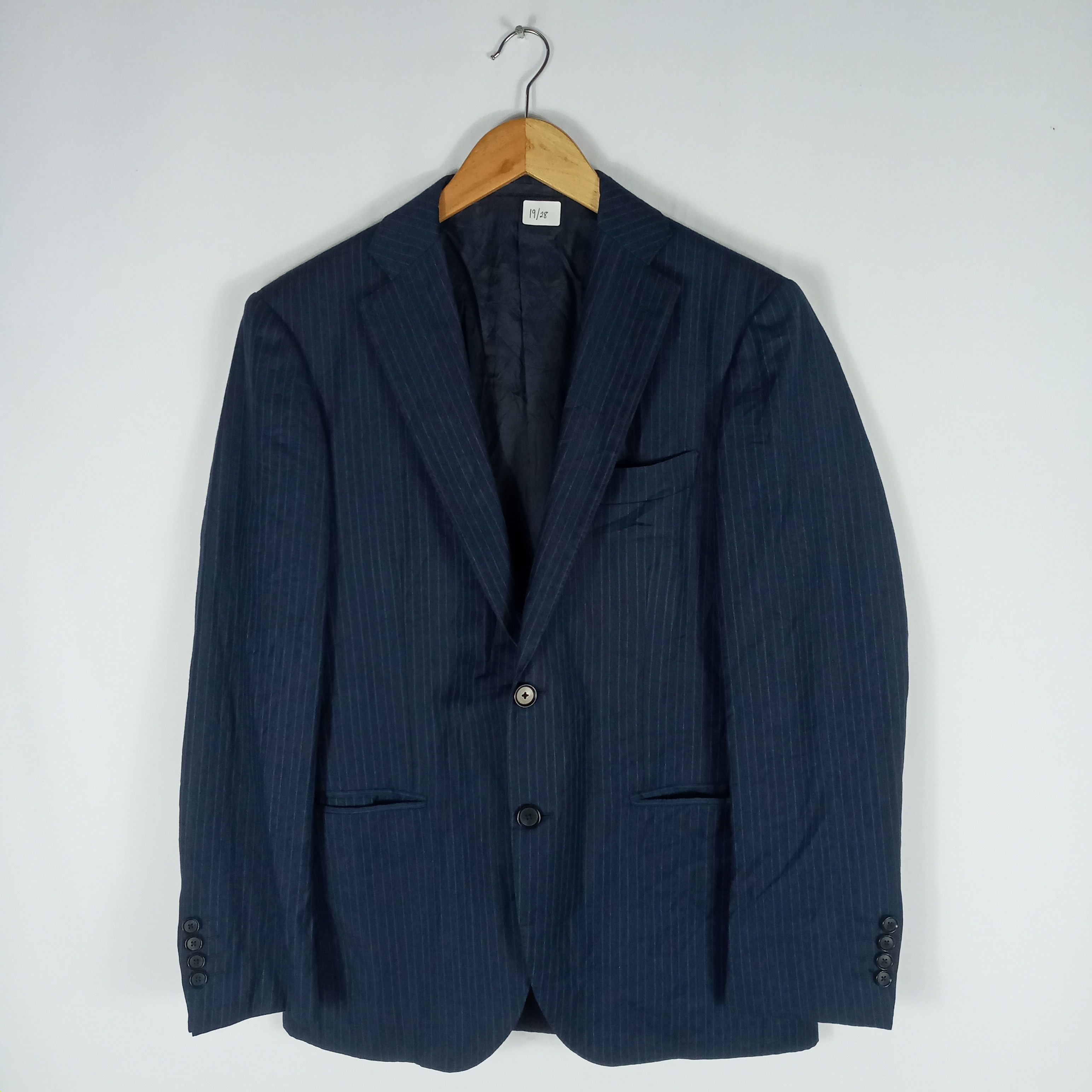 Beams Plus × Japanese Brand × Vintage Vintage Japanese Brand Beams Heart Stripes Formal Blazer Size 40R - 2 Thumbnail