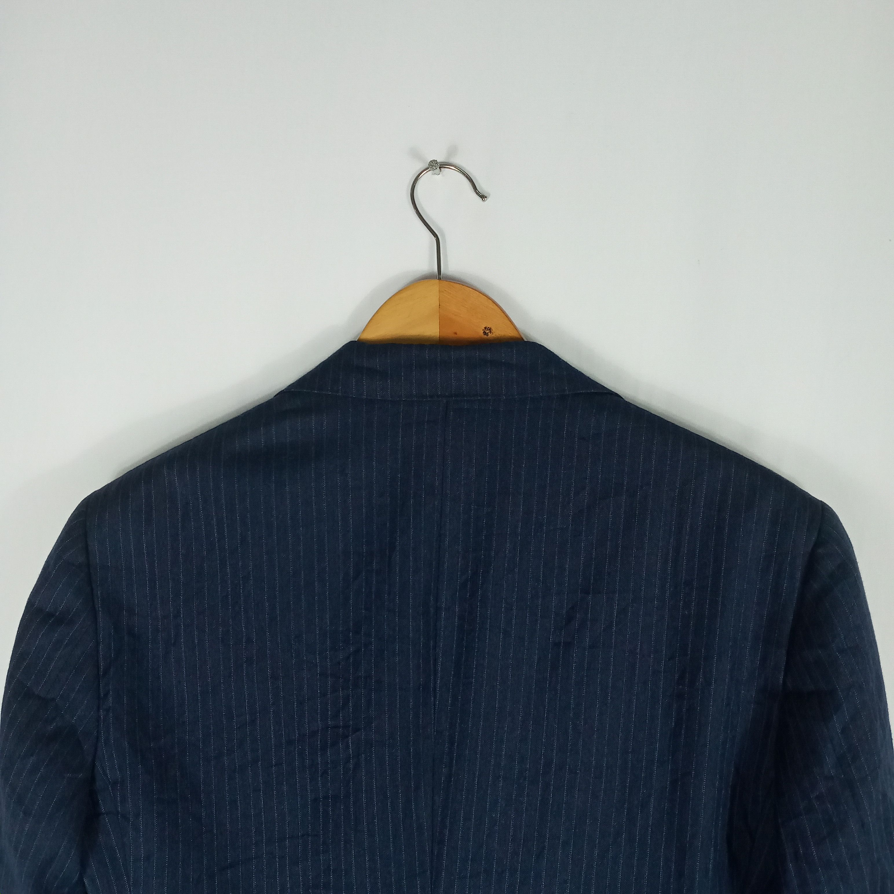 Beams Plus × Japanese Brand × Vintage Vintage Japanese Brand Beams Heart Stripes Formal Blazer Size 40R - 9 Thumbnail