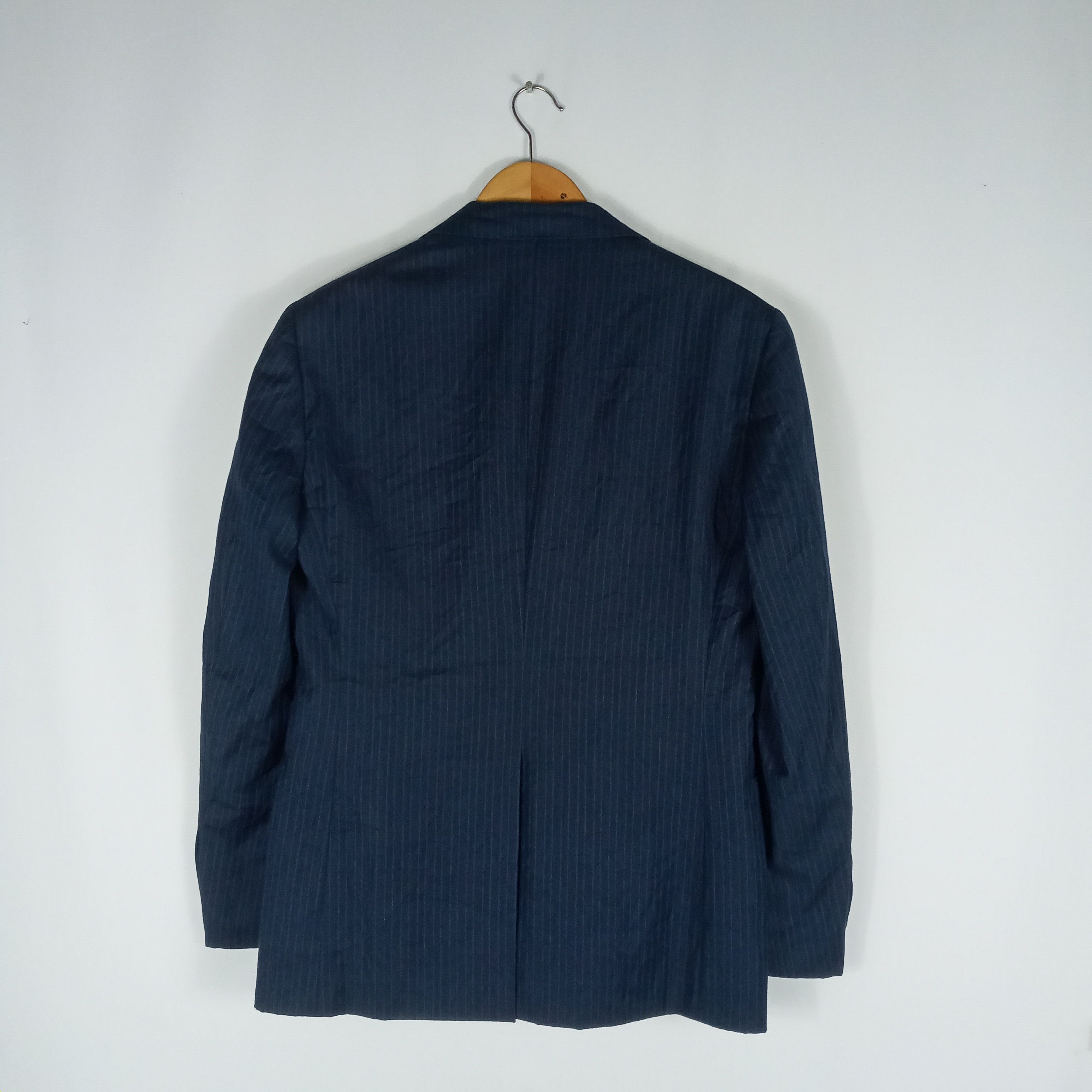 Beams Plus × Japanese Brand × Vintage Vintage Japanese Brand Beams Heart Stripes Formal Blazer Size 40R - 8 Thumbnail