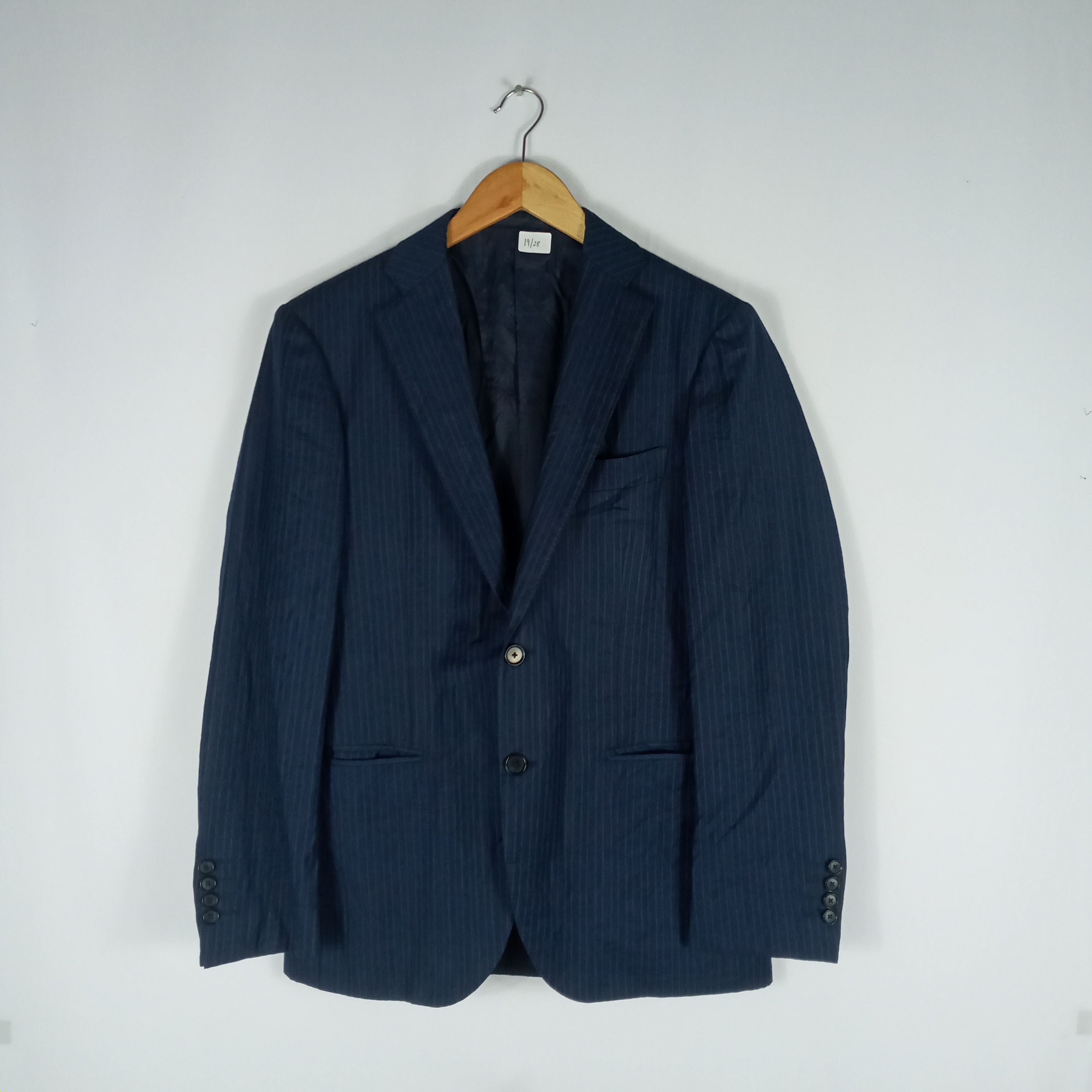 Beams Plus × Japanese Brand × Vintage Vintage Japanese Brand Beams Heart Stripes Formal Blazer Size 40R - 1 Thumbnail