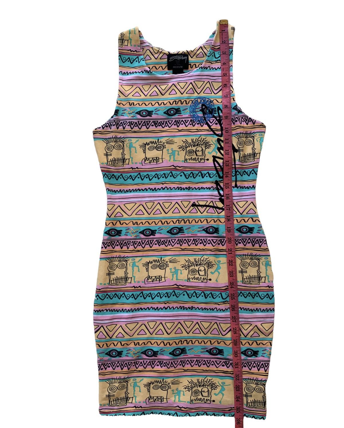 Stussy Stussy Muticolor Sleeveless Beach Dress Size M / US 6-8 / IT 42-44 - 10 Thumbnail