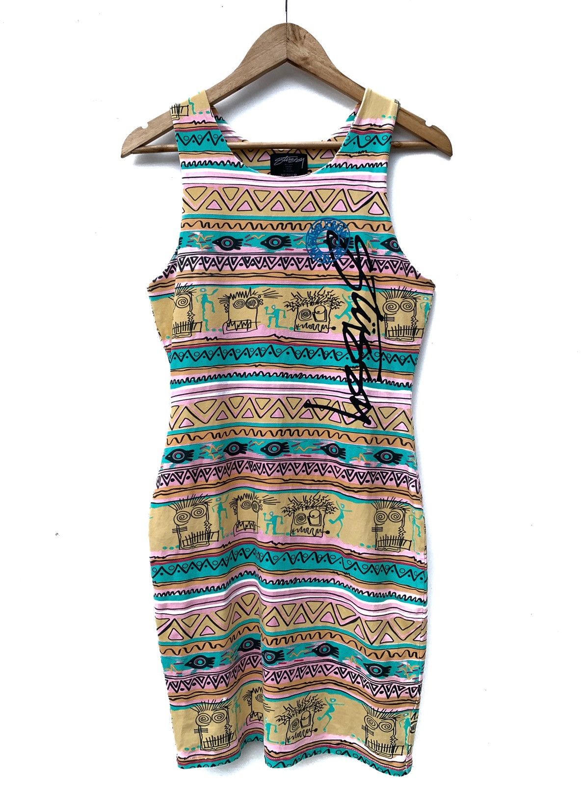 Stussy Stussy Muticolor Sleeveless Beach Dress Size M / US 6-8 / IT 42-44 - 1 Thumbnail