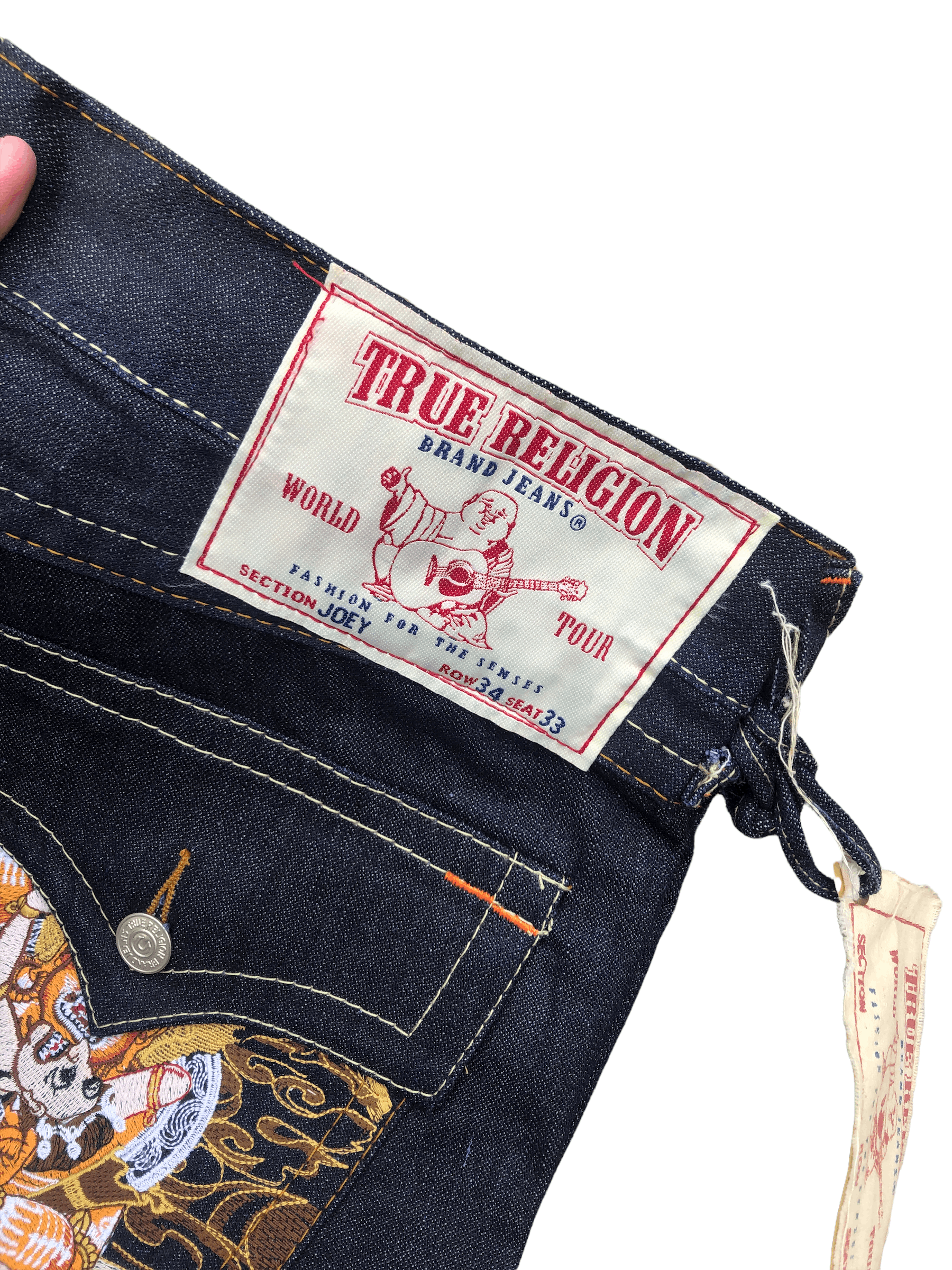 True Religion × Vintage Vintage True Religion Embroidered