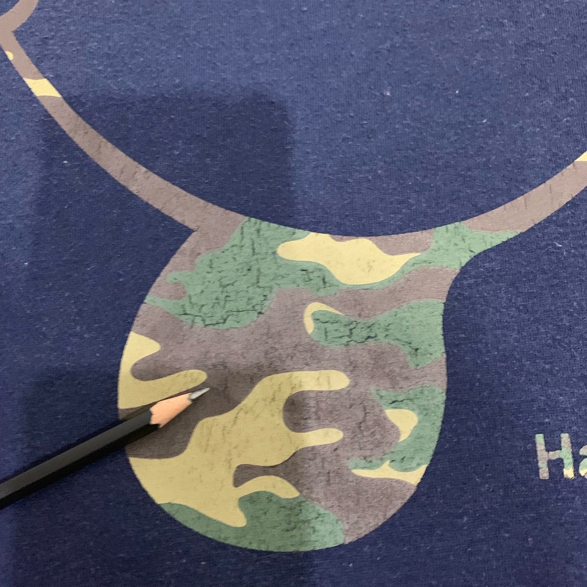 Japanese Brand × Vintage HARVEY BALL SMILEY FACE Sweatshirts Camo Design Size M Size US M / EU 48-50 / 2 - 10 Thumbnail