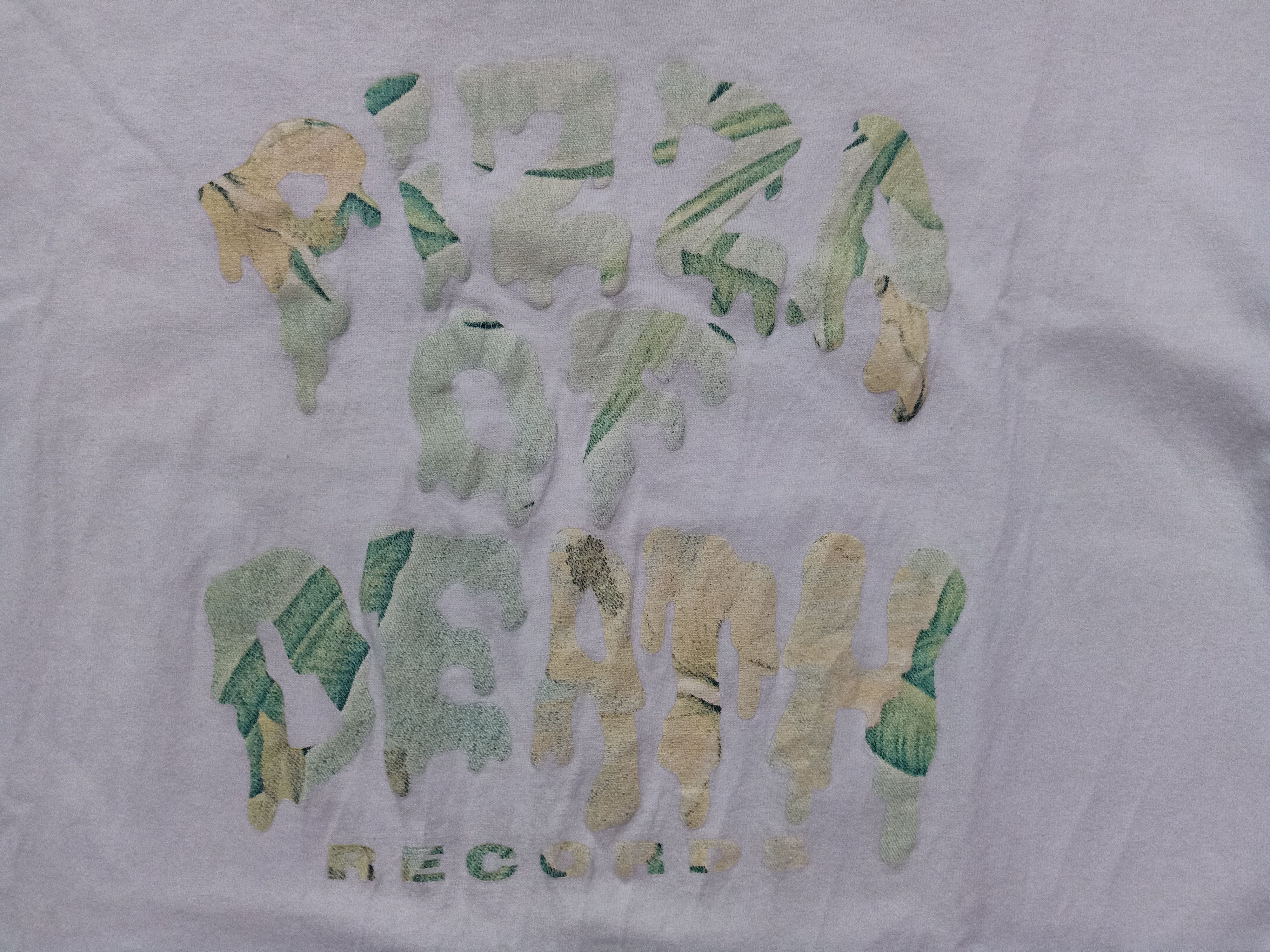 Anvil × Band Tees × Vintage Vtg PIZZA OF DEATH Record T shirt Size US M / EU 48-50 / 2 - 8 Thumbnail
