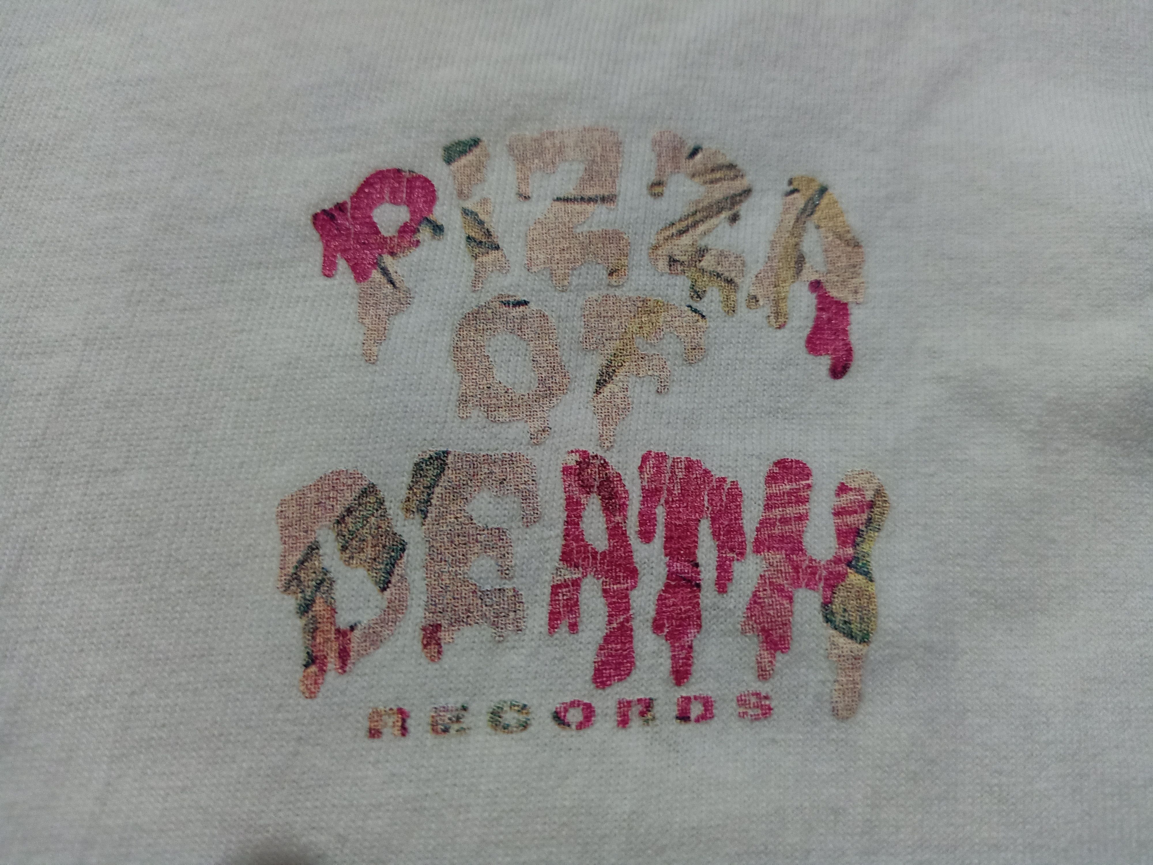 Anvil × Band Tees × Vintage Vtg PIZZA OF DEATH Record T shirt Size US M / EU 48-50 / 2 - 1 Thumbnail