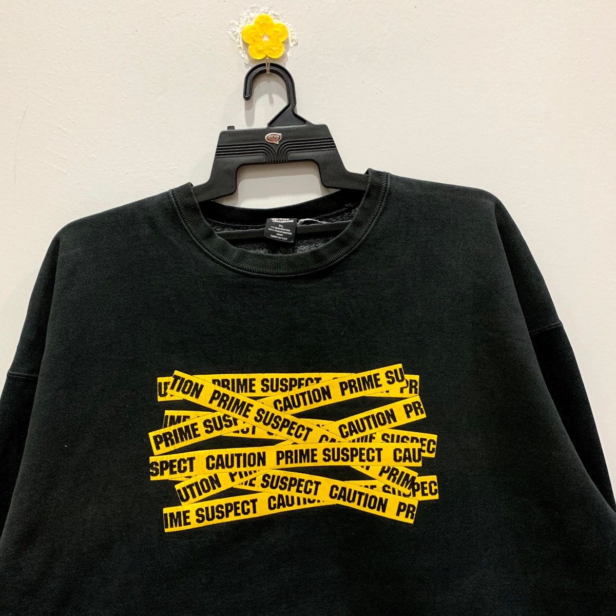Japanese Brand × Pink Floyd × Vintage PRIME SUSPECT FELONY Sweatshirt Size XL Fits XXL Size US XXL / EU 58 / 5 - 2 Thumbnail