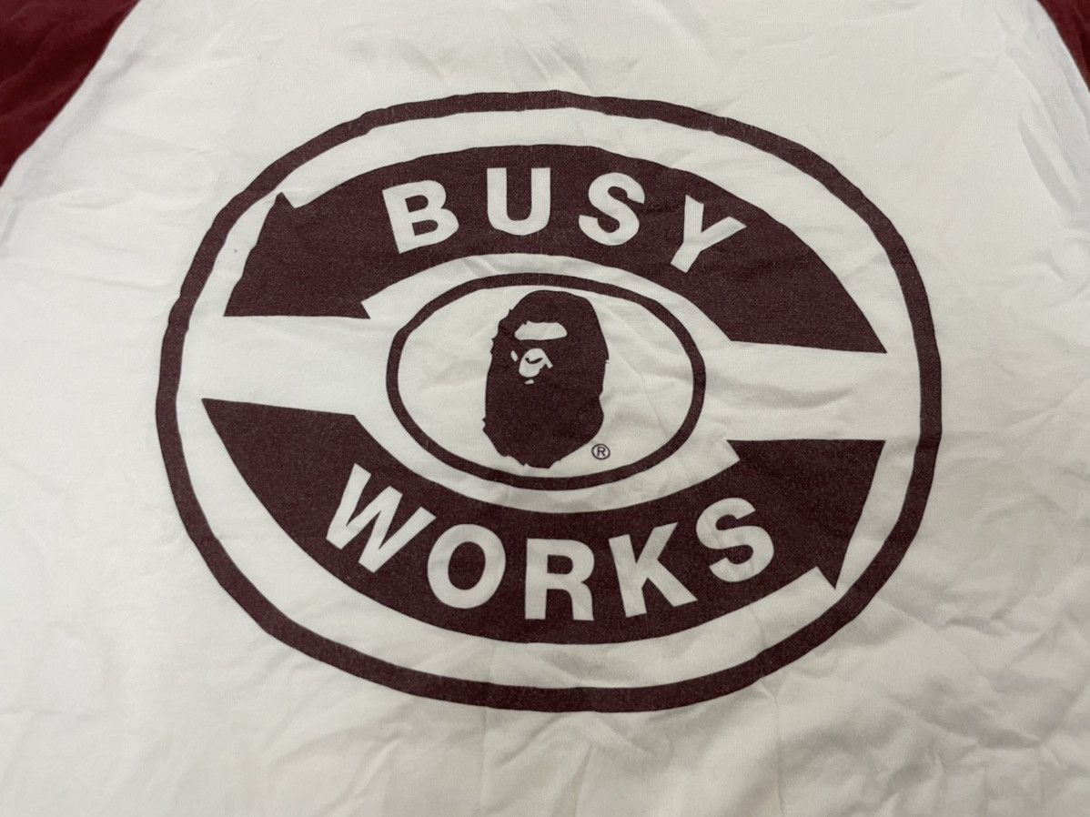 Bape × Nigo OG 2007 Bape “BUSY WORKS” long sleeve Tees Size US L / EU 52-54 / 3 - 3 Thumbnail