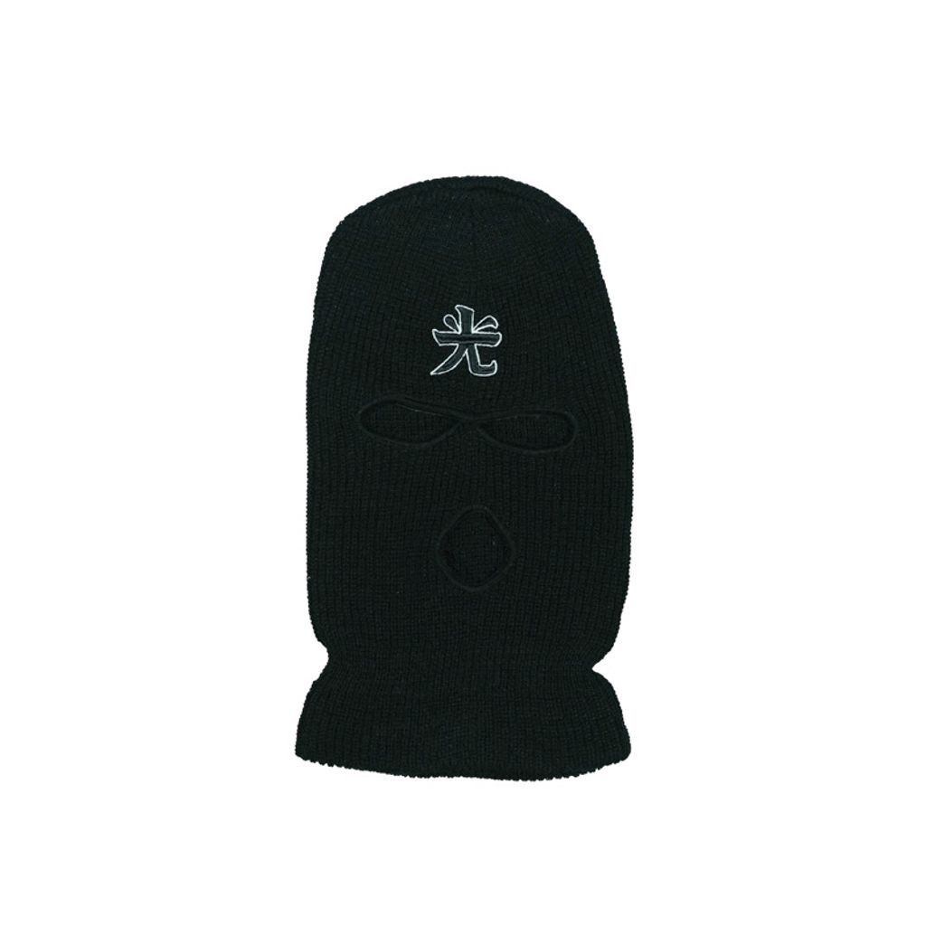 Japanese Brand × Youths In Balaclava Japanese Design Balaclava Hikari Rider Black Goth Ninja Punk Size ONE SIZE - 1 Thumbnail