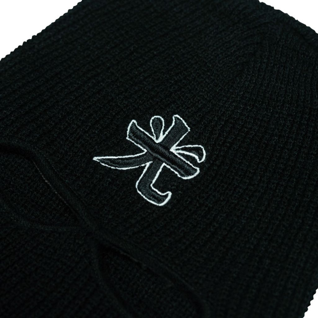 Japanese Brand × Youths In Balaclava Japanese Design Balaclava Hikari Rider Black Goth Ninja Punk Size ONE SIZE - 3 Thumbnail