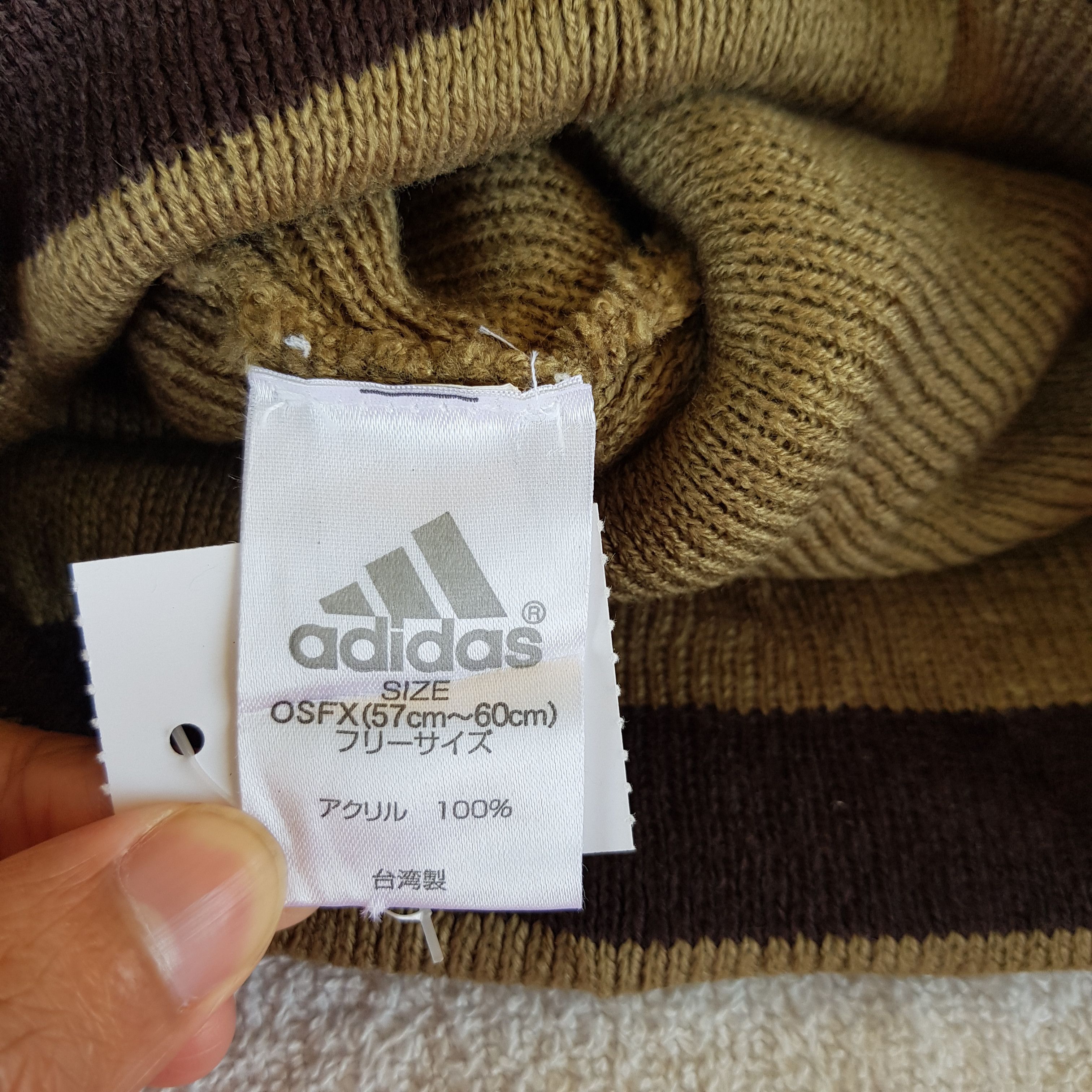 Vintage Vintage Adidas Hats Beanie Snow Cap - AC10394. Size ONE SIZE - 6 Thumbnail