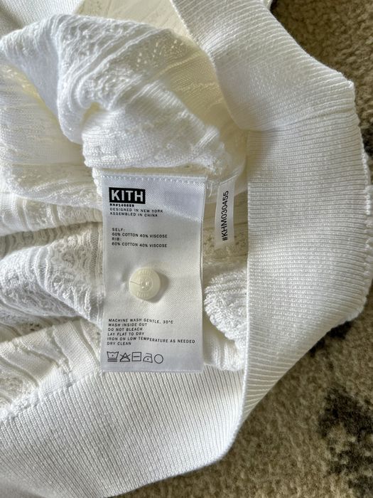 Kith Kith Tilden Polo White | Grailed