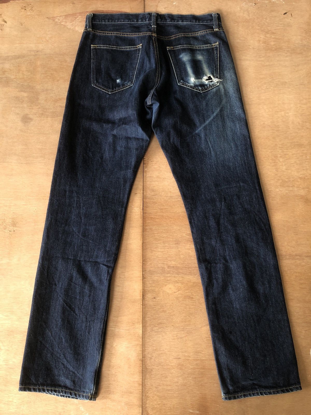 Self Edge UNIQLO Selvedge Denim Jeans Size US 32 / EU 48 - 1 Thumbnail