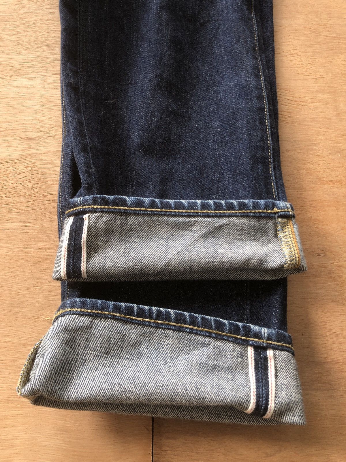 Self Edge UNIQLO Selvedge Denim Jeans Size US 32 / EU 48 - 8 Thumbnail