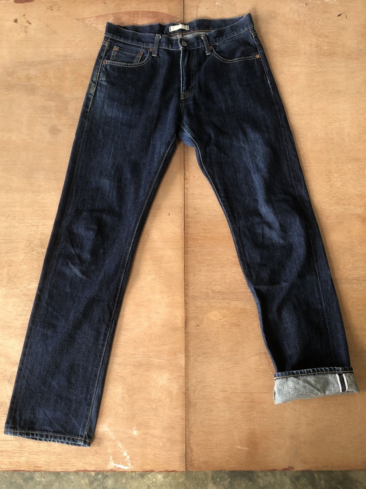 Self Edge UNIQLO Selvedge Denim Jeans Size US 32 / EU 48 - 3 Thumbnail