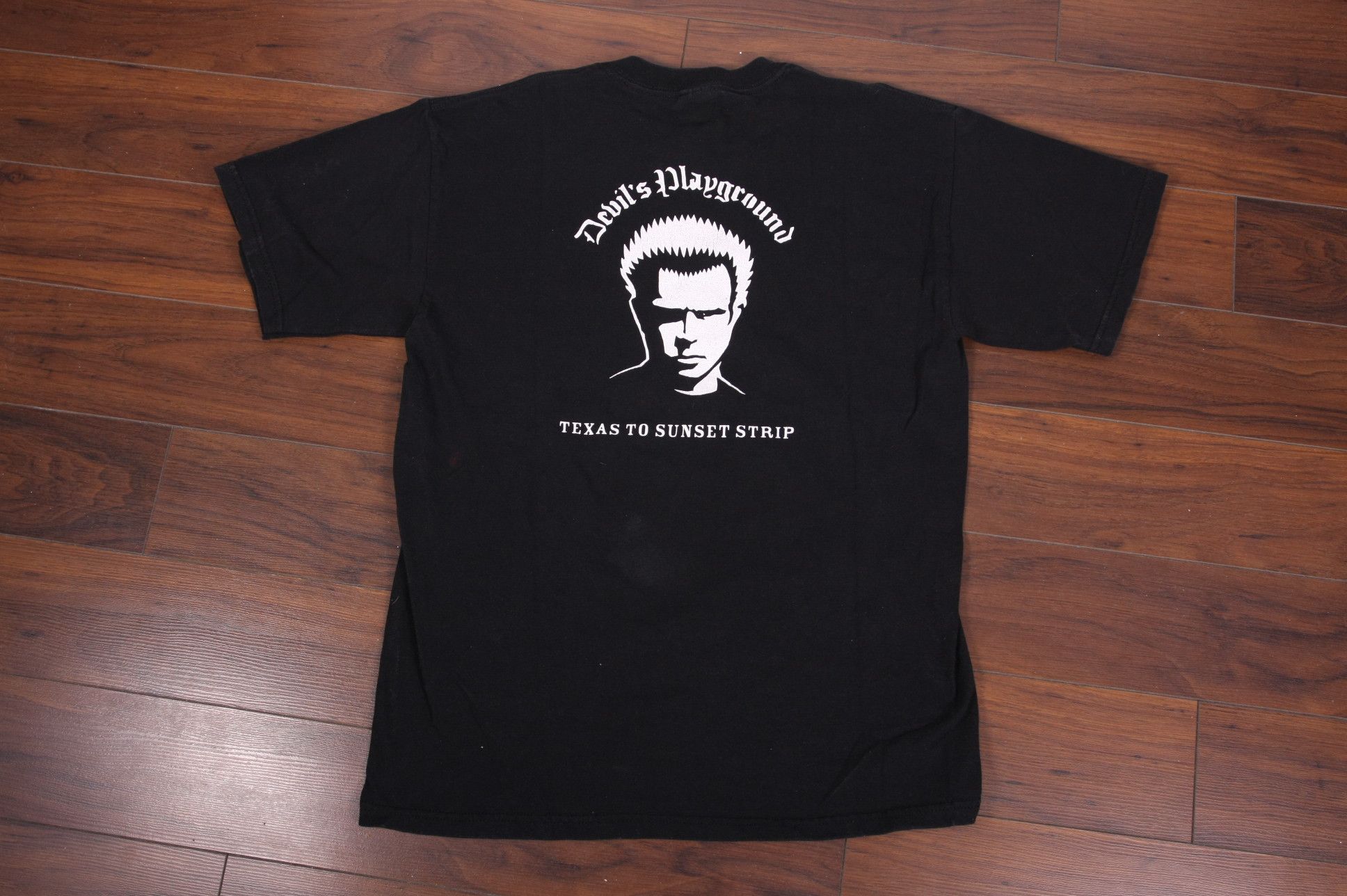 Band Tees ** Billy Idol T Shirt The Devil's Playground 2005 Tour Size US M / EU 48-50 / 2 - 1 Thumbnail