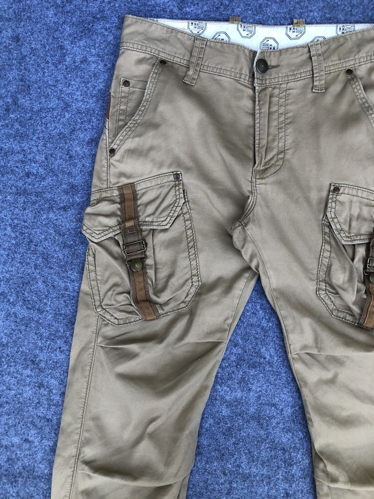Edwin Last Drop🔥HOT ITEM🔥Vtg Edwin Flared Bootcut Cargo Pant Size US 32 / EU 48 - 5 Thumbnail