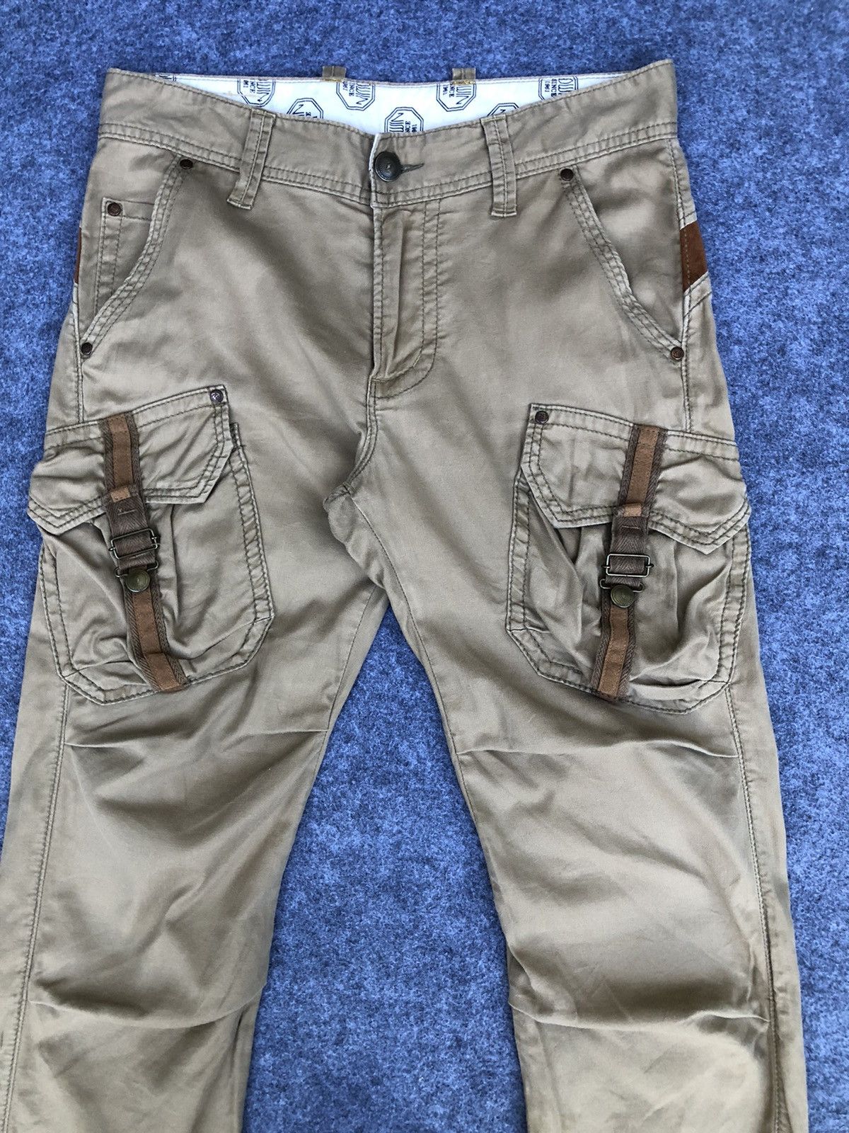 Edwin Last Drop🔥HOT ITEM🔥Vtg Edwin Flared Bootcut Cargo Pant Size US 32 / EU 48 - 3 Thumbnail