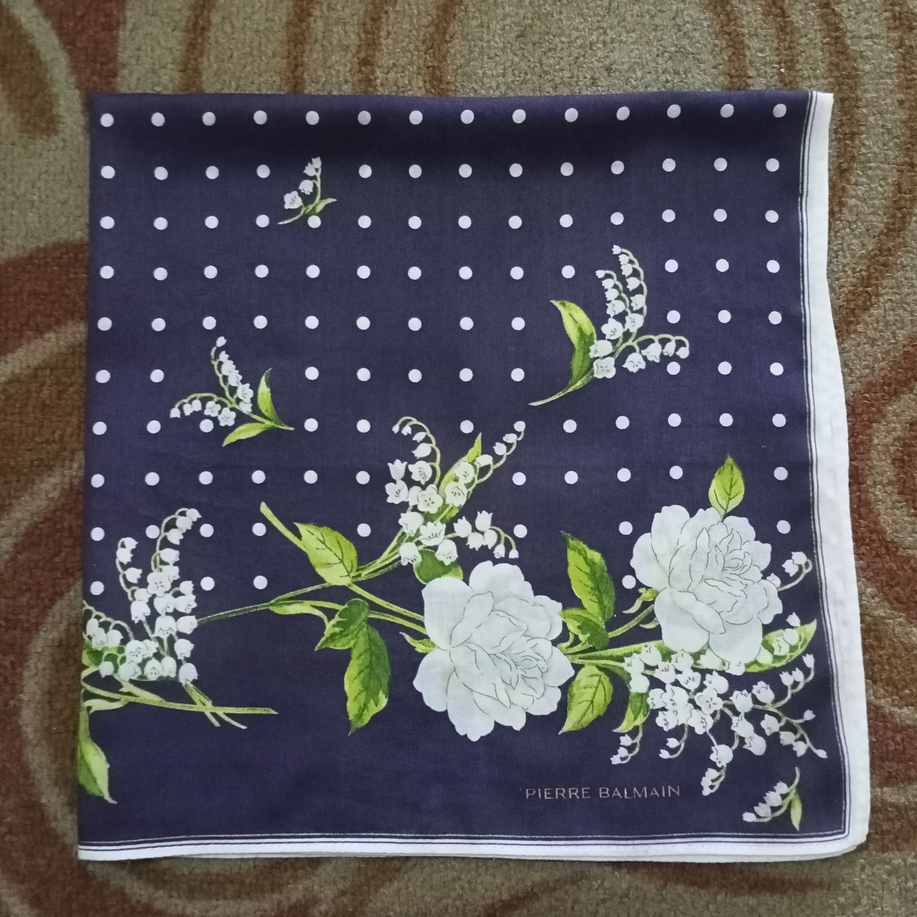 Pierre Balmain Pierre Balmain Floral Handkerchief Size ONE SIZE - 1 Thumbnail