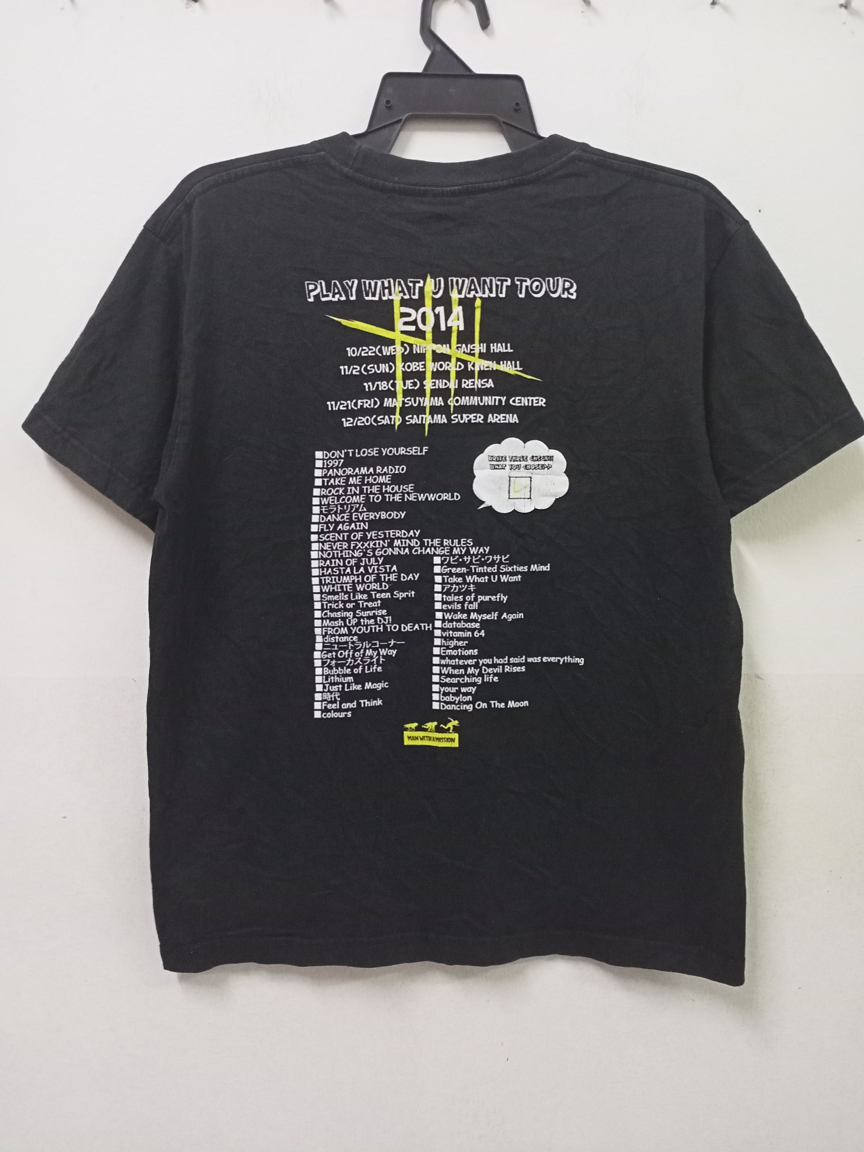 Band Tees Man With a Mission J-Rock Band Tee Size US M / EU 48-50 / 2 - 2 Thumbnail