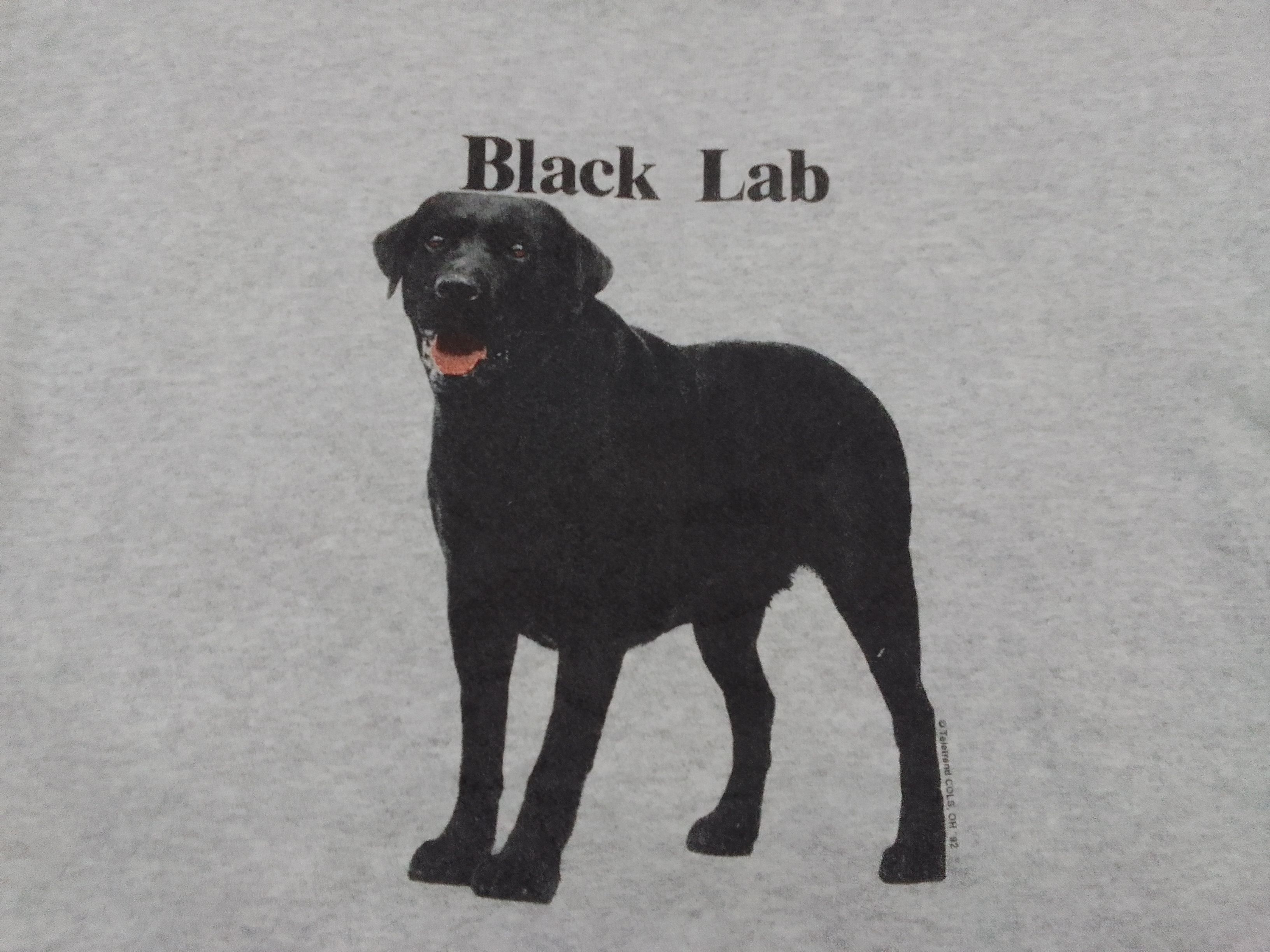 Vintage True Vtg Black Lab ©Teletrend COLS, OH "92 Sweatshirt Size US M / EU 48-50 / 2 - 2 Thumbnail