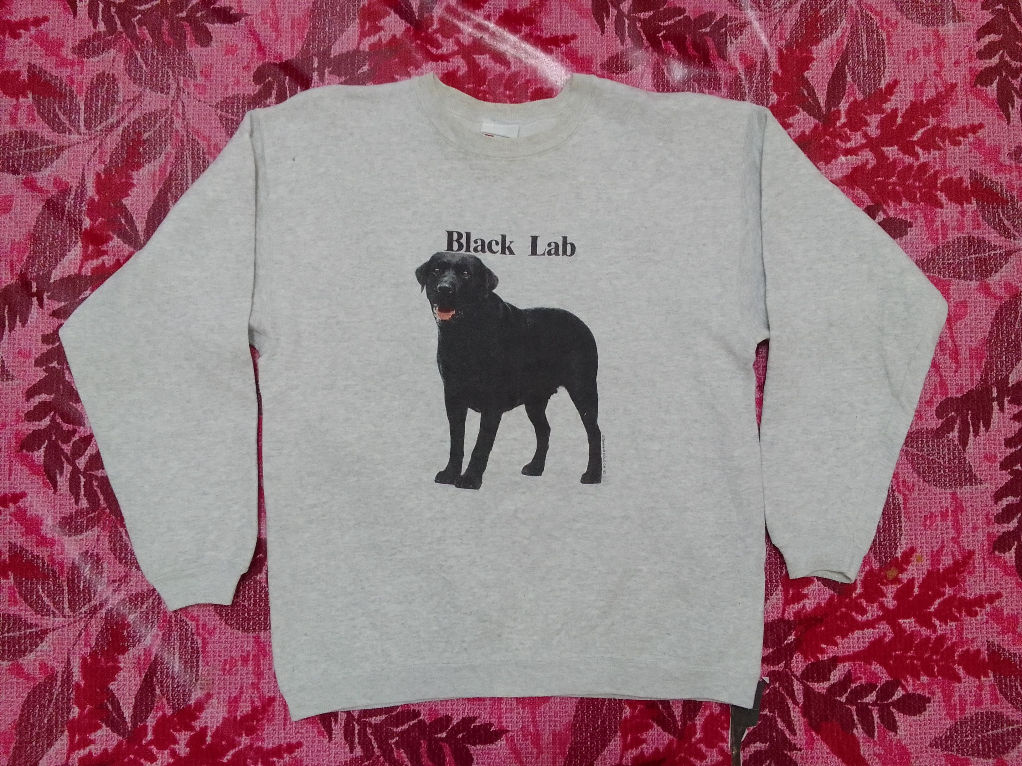 Vintage True Vtg Black Lab ©Teletrend COLS, OH "92 Sweatshirt Size US M / EU 48-50 / 2 - 1 Thumbnail