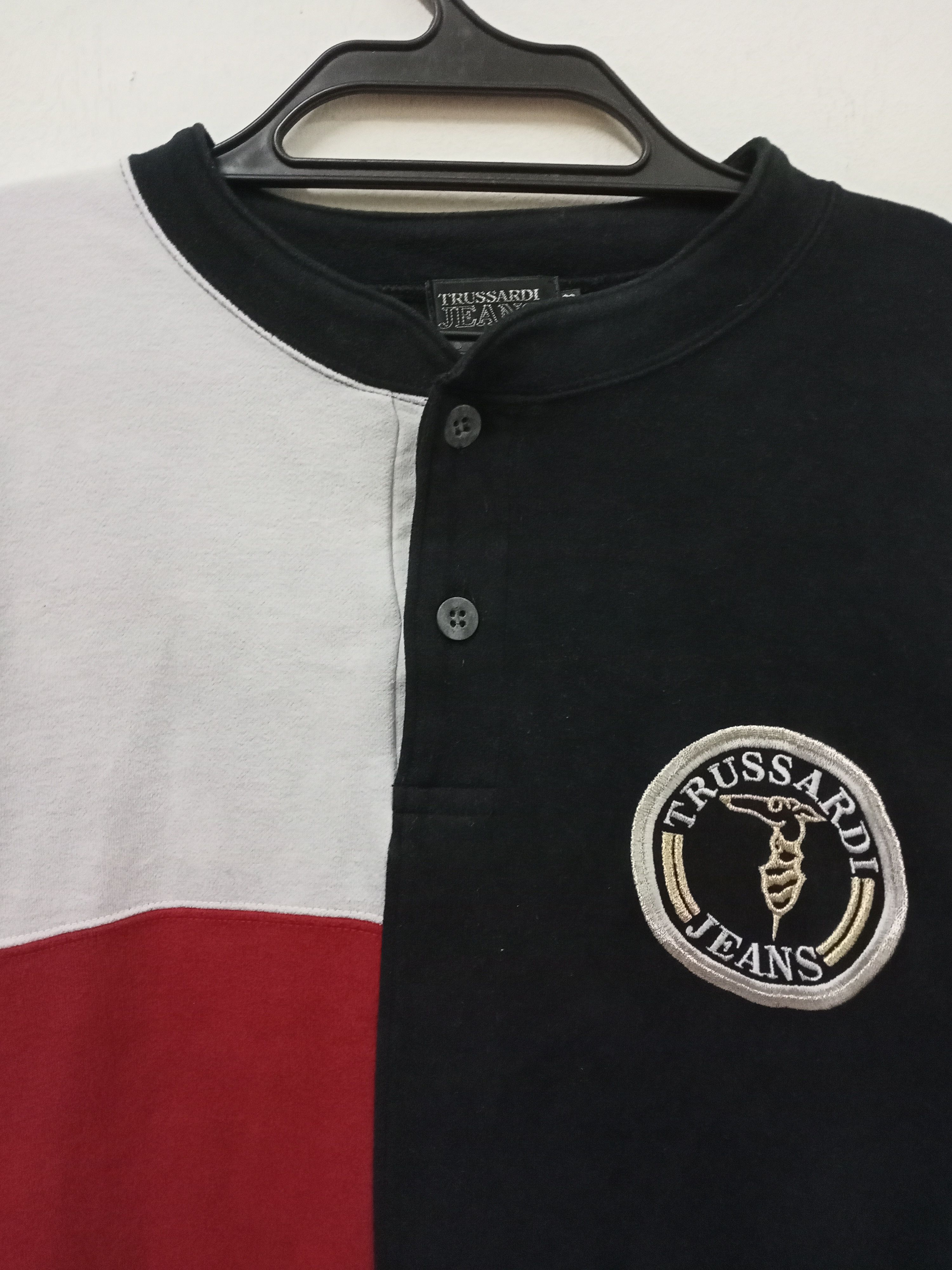 Trussardi Vintage Trussardi Crewneck Sweatshirt Size US L / EU 52-54 / 3 - 2 Thumbnail
