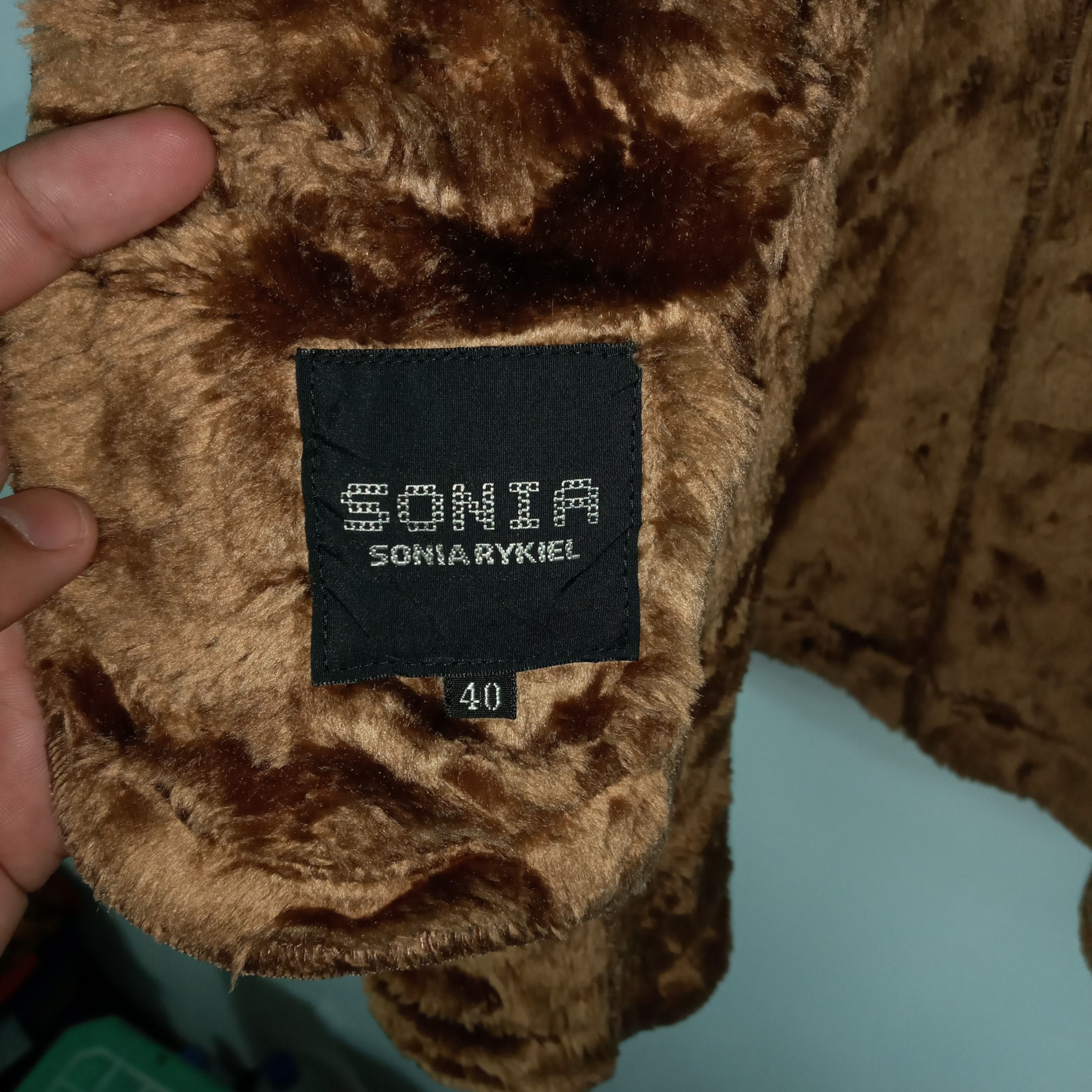 Designer × Sonia Rykiel × Vintage Rare French Designer Sonia Rykiel Velvet Heavy Coats Size US S / EU 44-46 / 1 - 7 Thumbnail