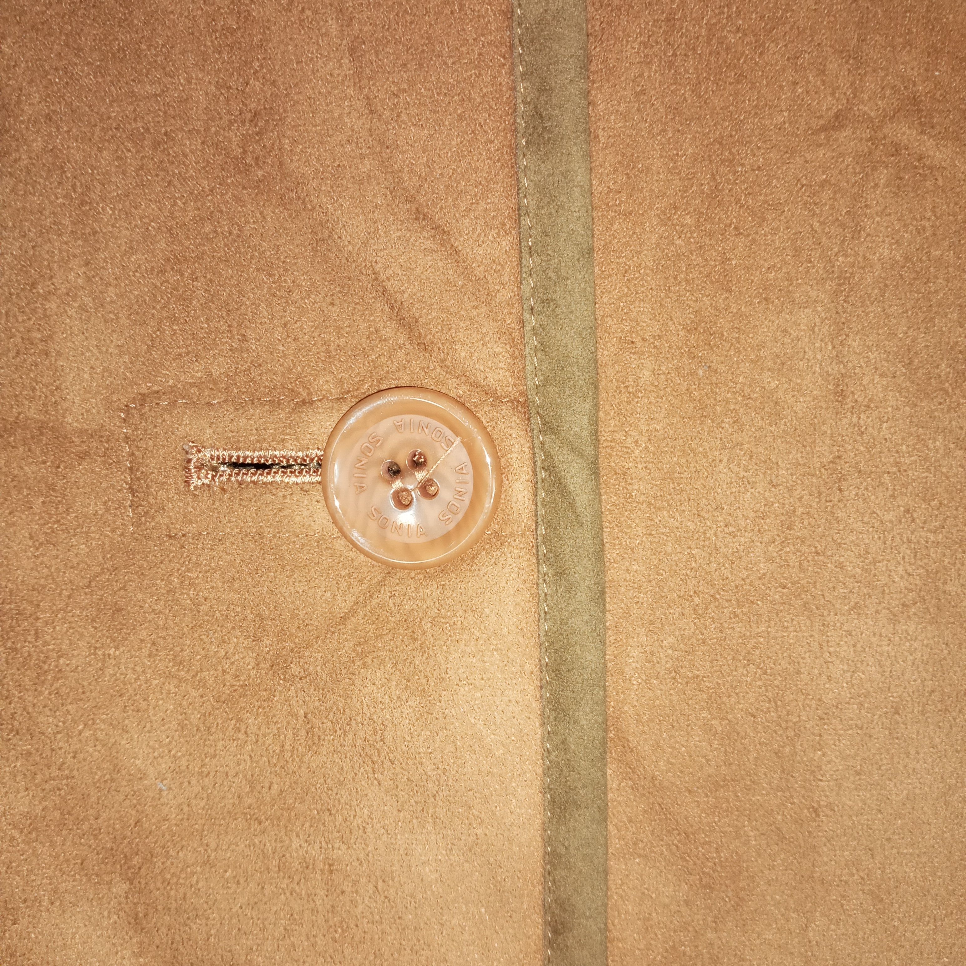 Designer × Sonia Rykiel × Vintage Rare French Designer Sonia Rykiel Velvet Heavy Coats Size US S / EU 44-46 / 1 - 6 Thumbnail