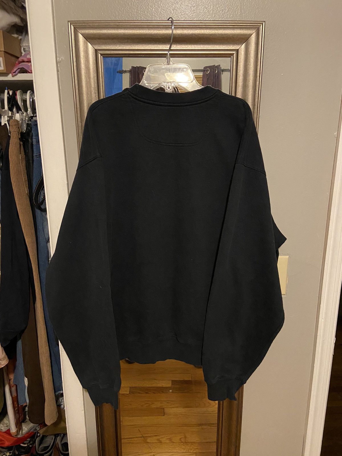 Champion Vintage Y2K Black Champion Crewneck Sweater Size US L / EU 52-54 / 3 - 2 Thumbnail