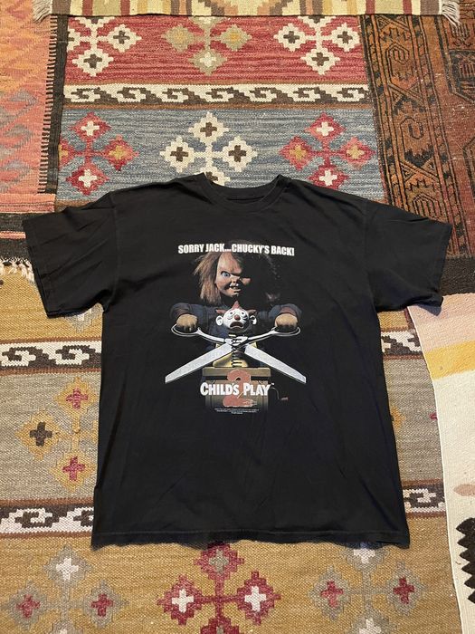 Vintage Vintage y2k child’s play 2 chucky horror tee | Grailed