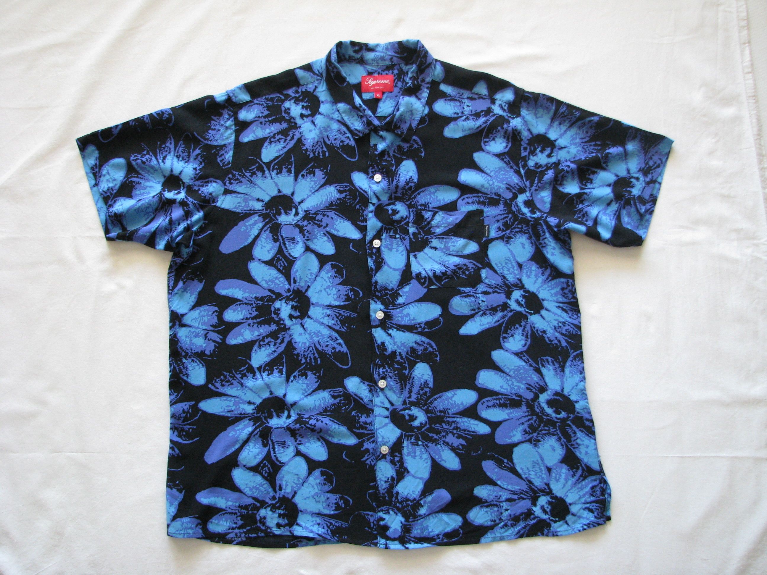 Supreme Supreme Daisy Rayon Shirt | Grailed