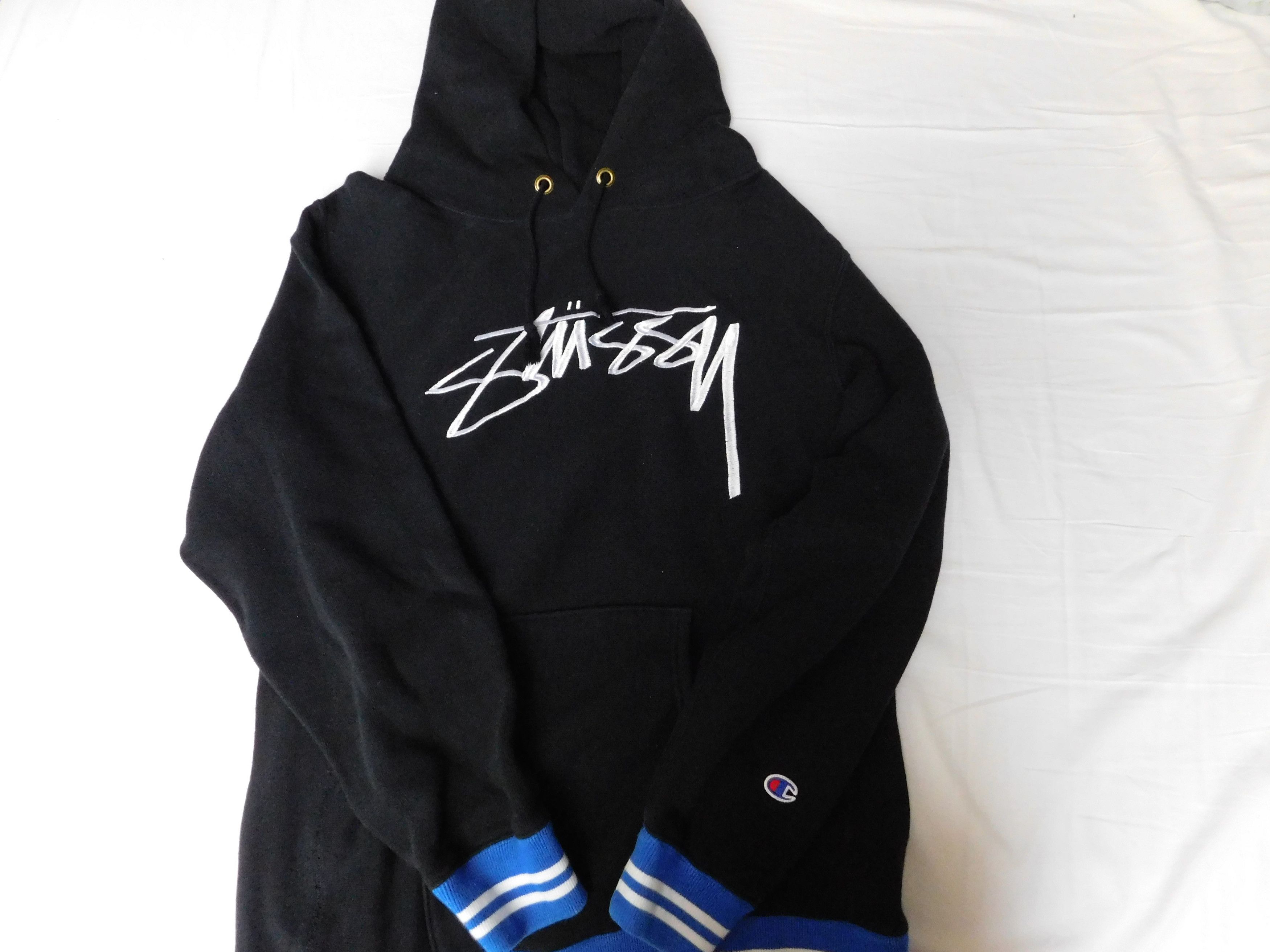 Stussy Stussy x Champion Reverse Weave | Grailed