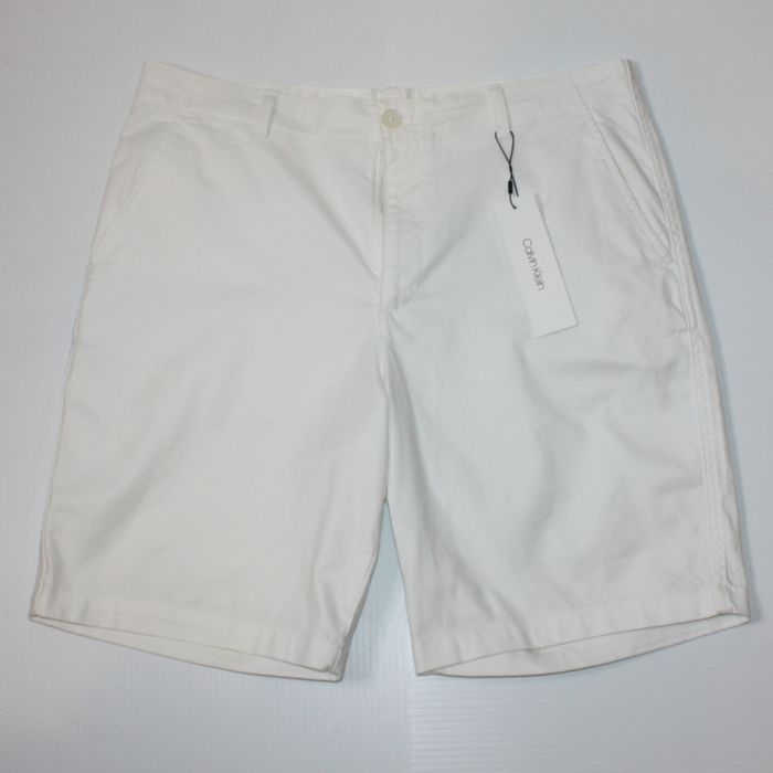 Calvin Klein Calvin Klein Men's White Shorts size 34 NWT MSRP $70 | Grailed