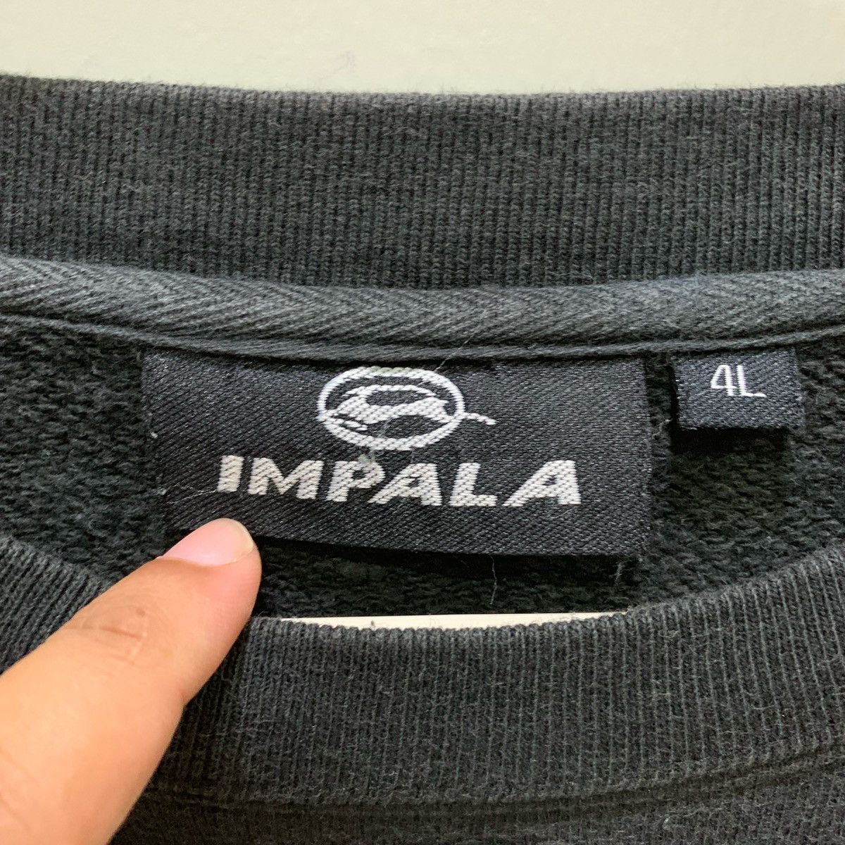 Japanese Brand × Vintage IMPALA Sweatshirts Size 4L fits XL Size US XL / EU 56 / 4 - 6 Thumbnail