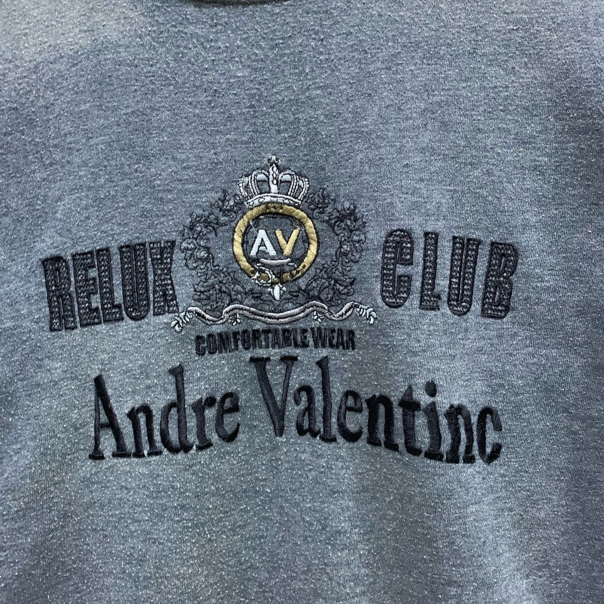 Japanese Brand × Vintage ANDRE VALENTINO PARIS Sweatshirts Size L Size US L / EU 52-54 / 3 - 3 Thumbnail
