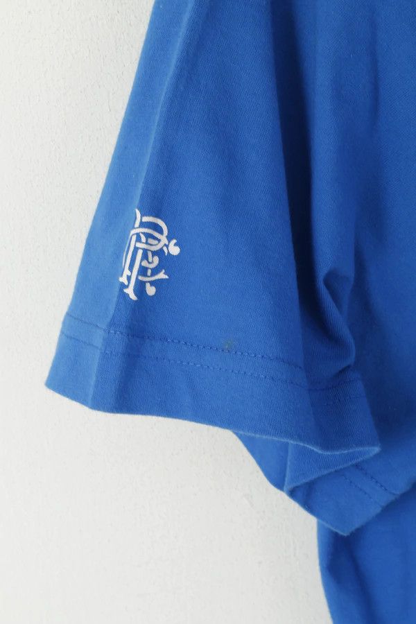 Other Rangers Collection Men M Shirt Blue Cotton Glasgow 2810 Size US M / EU 48-50 / 2 - 5 Thumbnail
