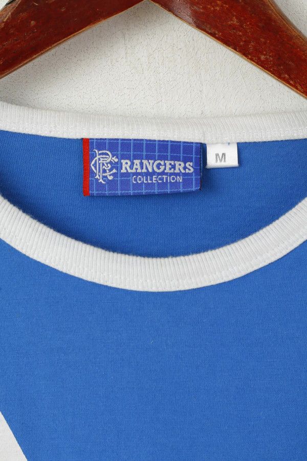 Other Rangers Collection Men M Shirt Blue Cotton Glasgow 2810 Size US M / EU 48-50 / 2 - 3 Thumbnail