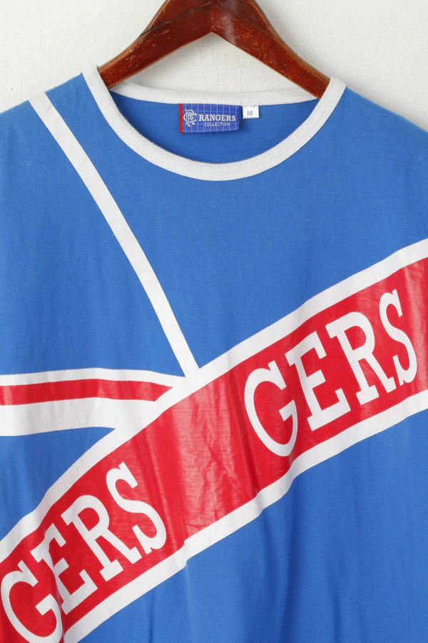 Other Rangers Collection Men M Shirt Blue Cotton Glasgow 2810 Size US M / EU 48-50 / 2 - 2 Thumbnail