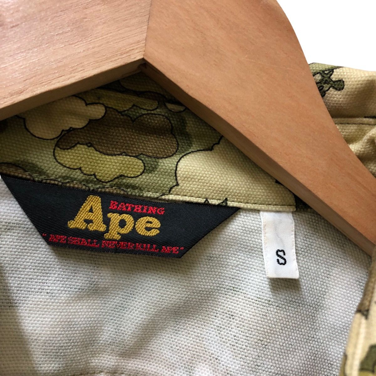 Bape × Kaws BAPE X KAWS CLOUD FULLPRINT CAMO BUTTON UPS Size US S / EU 44-46 / 1 - 8 Thumbnail