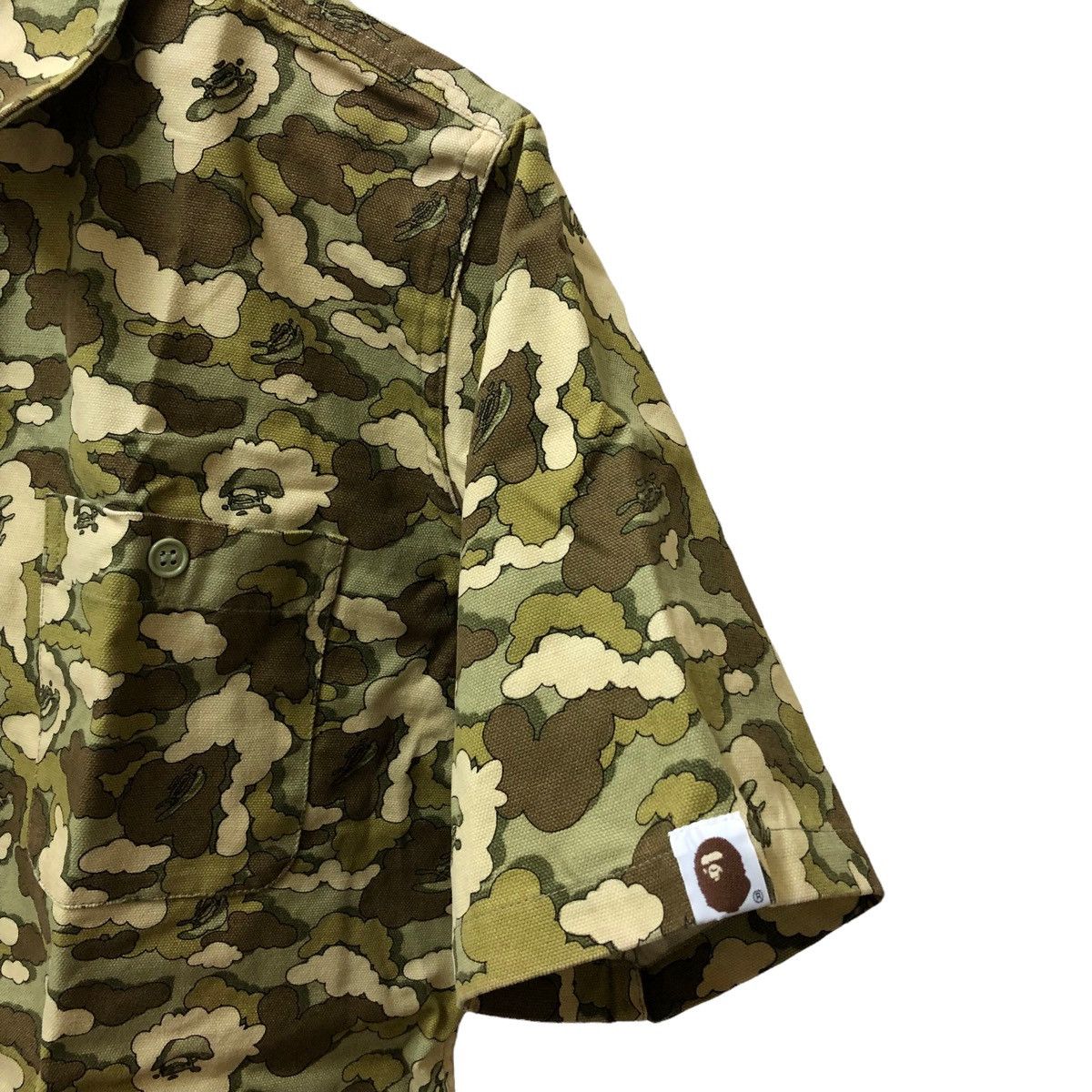 Bape × Kaws BAPE X KAWS CLOUD FULLPRINT CAMO BUTTON UPS Size US S / EU 44-46 / 1 - 5 Thumbnail