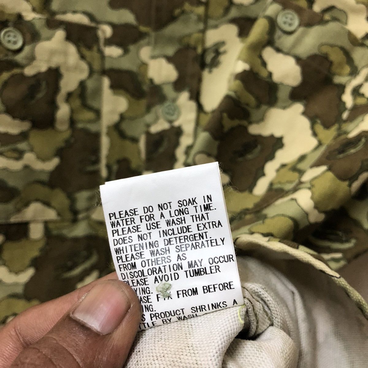 Bape × Kaws BAPE X KAWS CLOUD FULLPRINT CAMO BUTTON UPS Size US S / EU 44-46 / 1 - 12 Thumbnail
