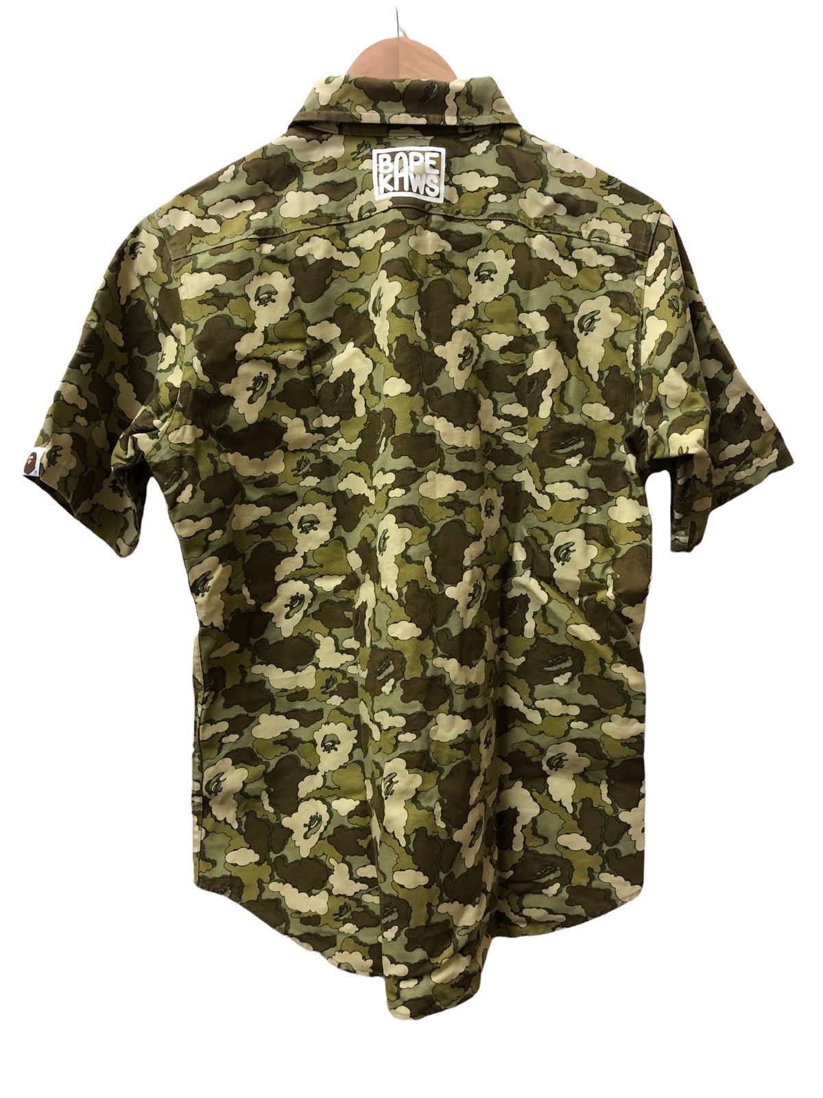 Bape × Kaws BAPE X KAWS CLOUD FULLPRINT CAMO BUTTON UPS Size US S / EU 44-46 / 1 - 15 Thumbnail